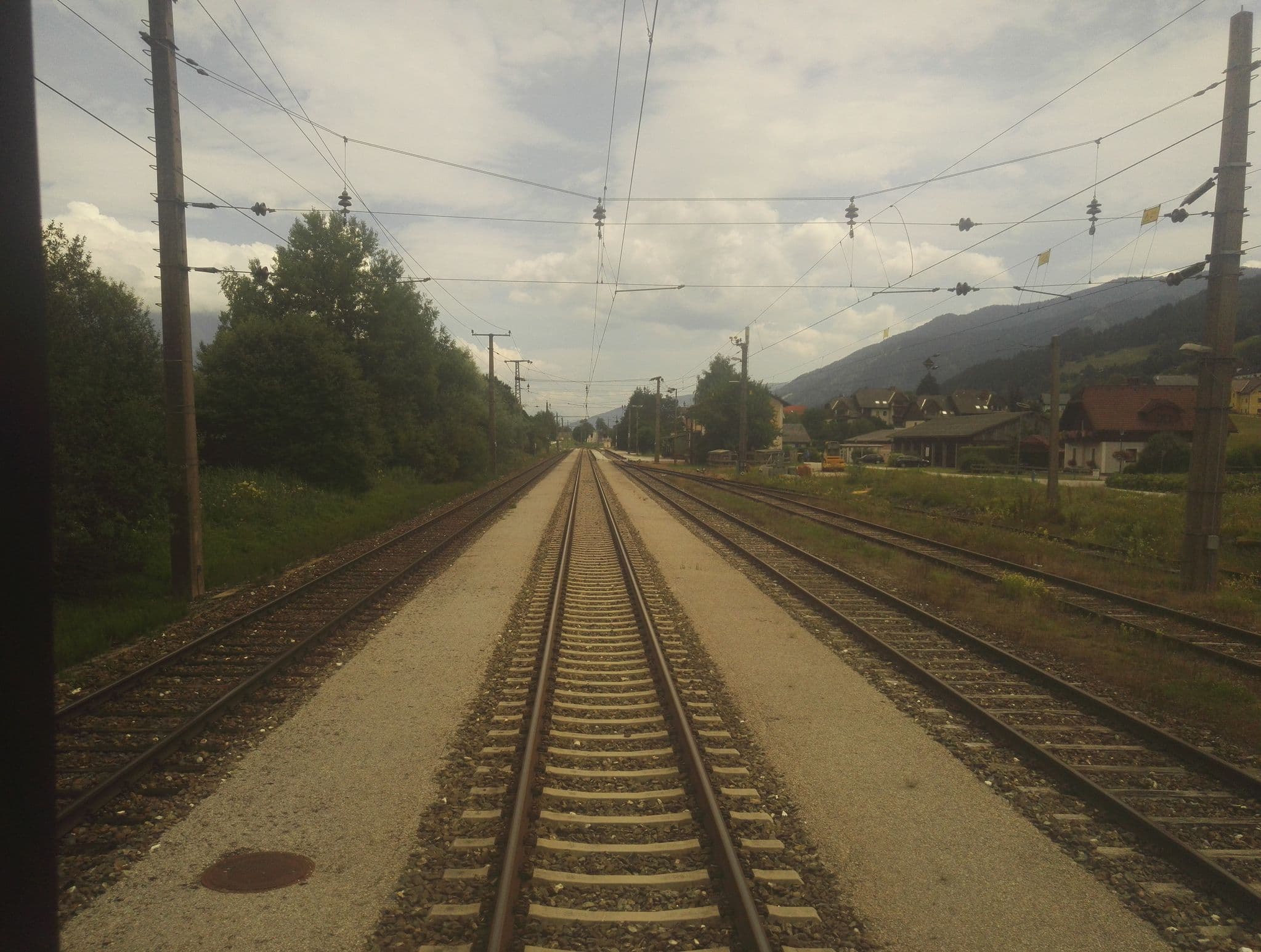 Street view near Gästehaus Moosheim, Gröbming — © aceini (CC BY-SA · Mapillary)