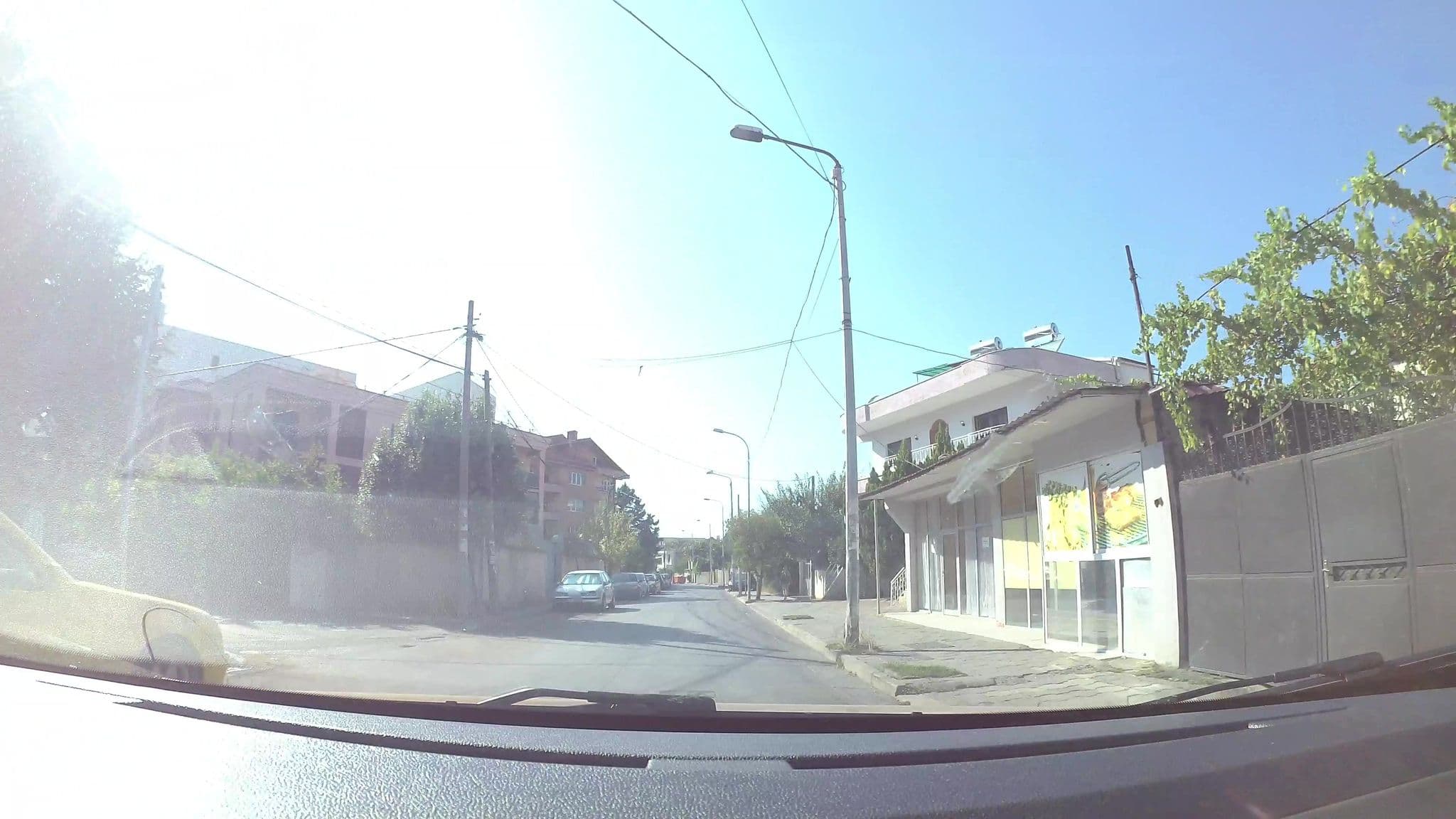 Street view near Hotel Imperator, Tirana