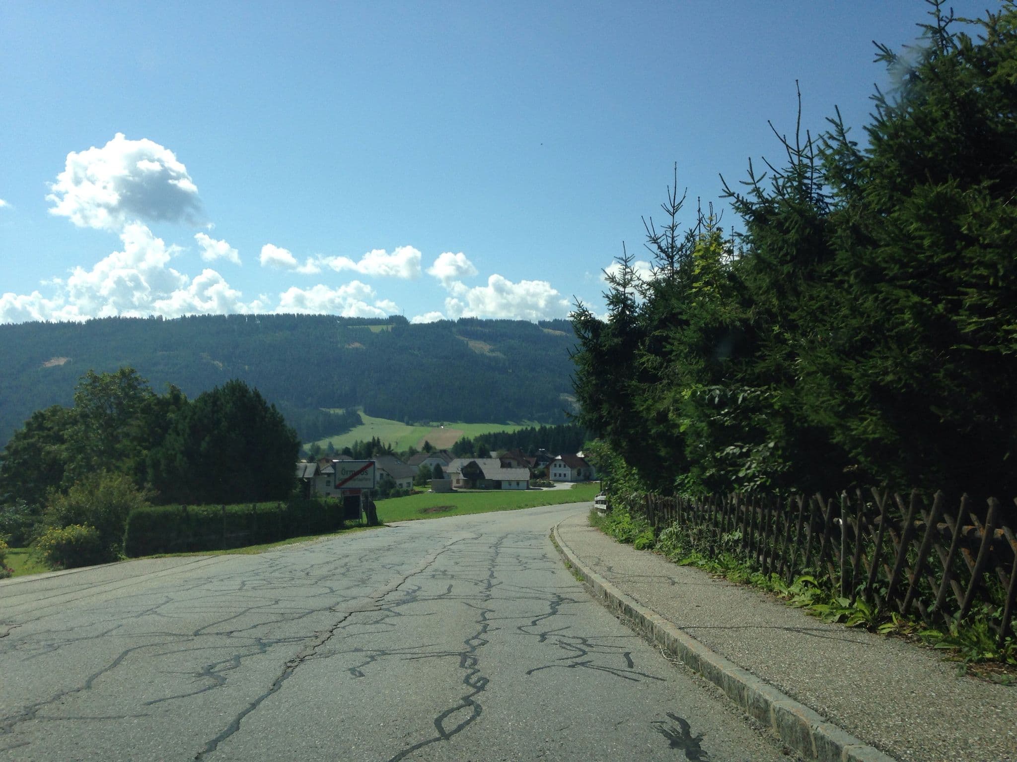 Street view near Panoramagasthof Steiner, Mariapfarr — © istefanos (CC BY-SA · Mapillary)