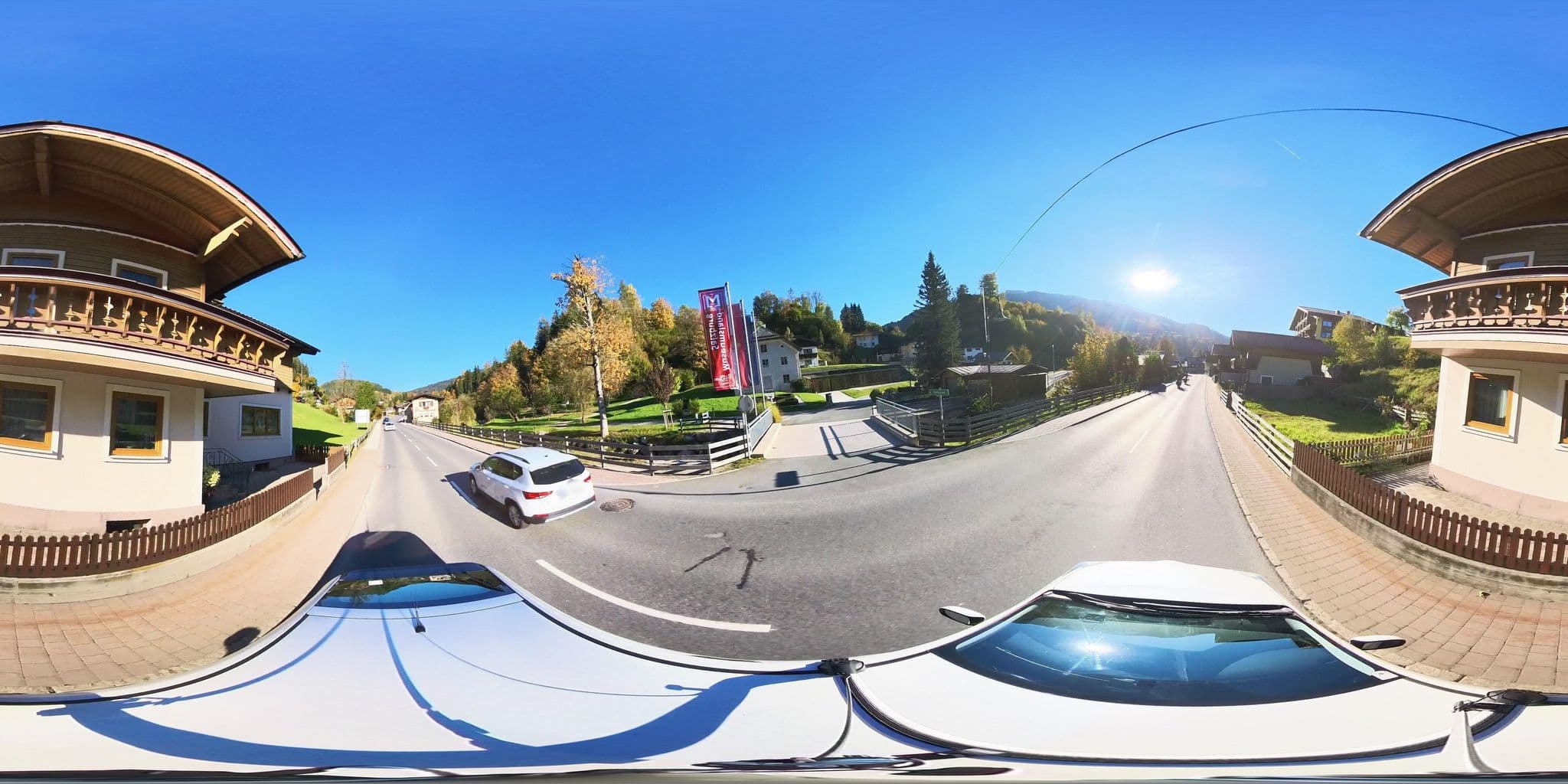 Street view near Pension Anni, Hof — © osmplus_org (CC BY-SA · Mapillary)