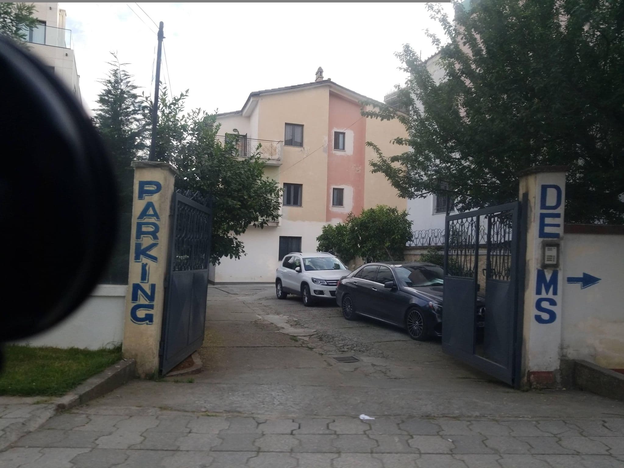 Street view near Hotel demms, Tirana