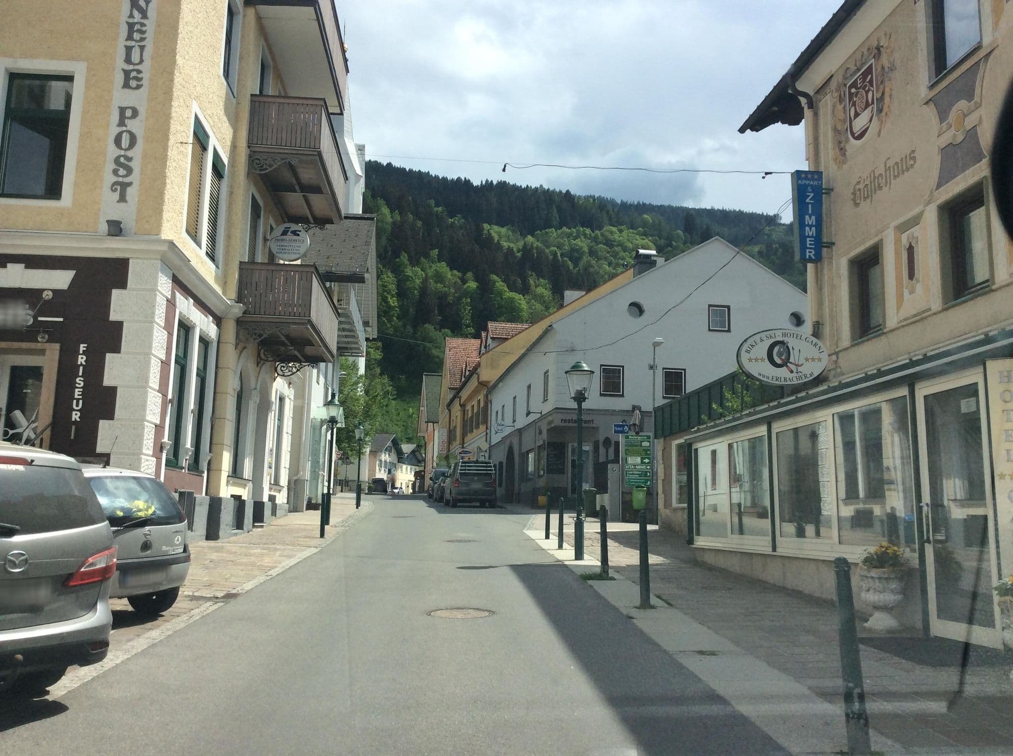 Street view near Hotel Garni Edlbacher, Schladming — © Schladming2025 (CC BY-SA · Mapillary)
