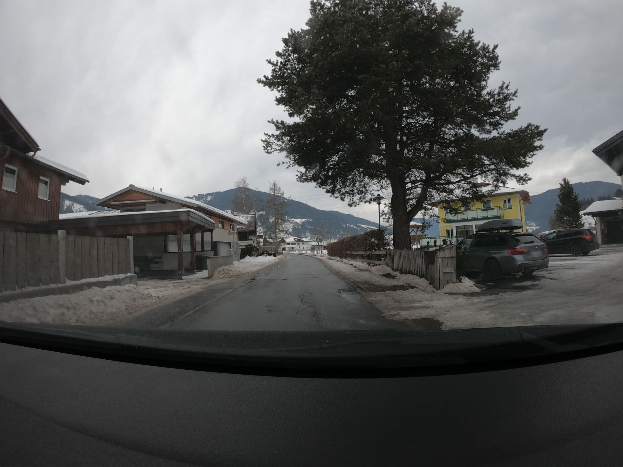 Street view near Pension Kreuzer, Altenmarkt im Pongau — © natebus (CC BY-SA · Mapillary)
