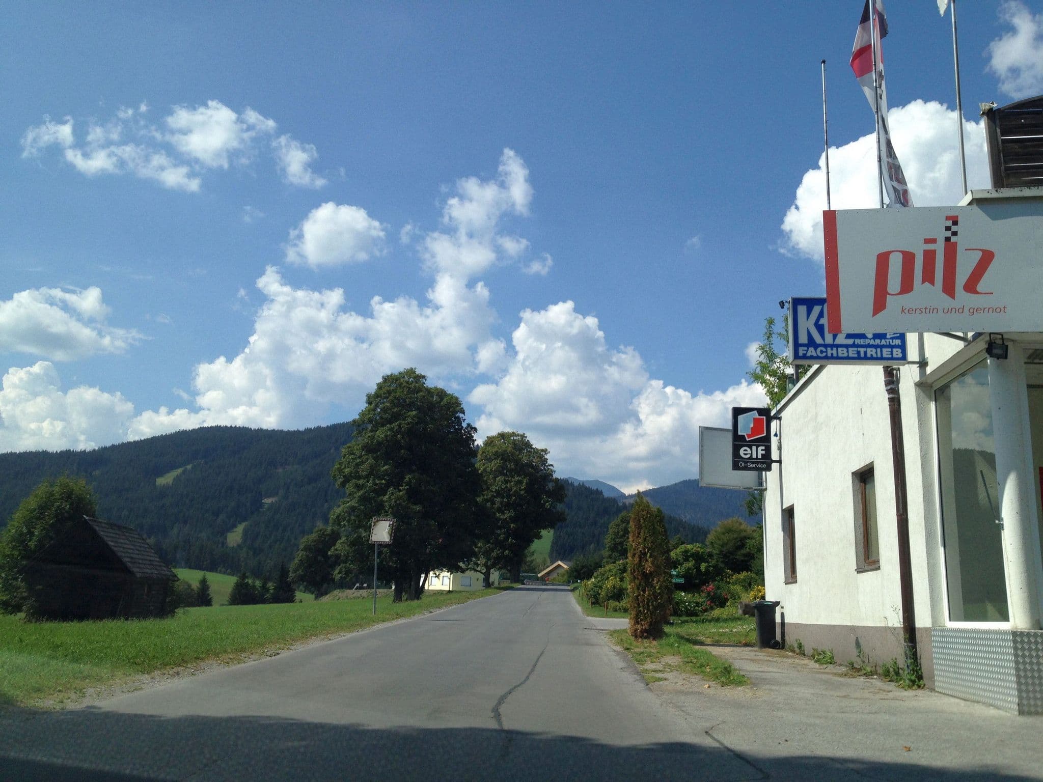 Street view near Alpengasthof Peter Rosegger, Ramsau am Dachstein — © istefanos (CC BY-SA · Mapillary)