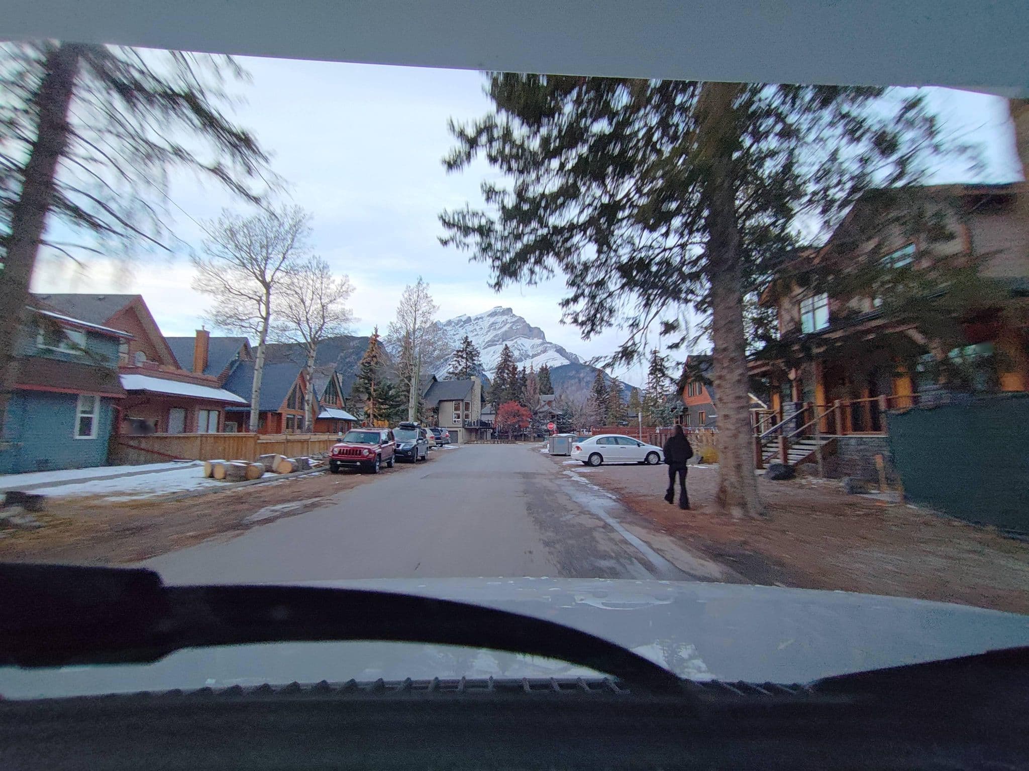 Street view near Rocky Mountain B & B, Banff