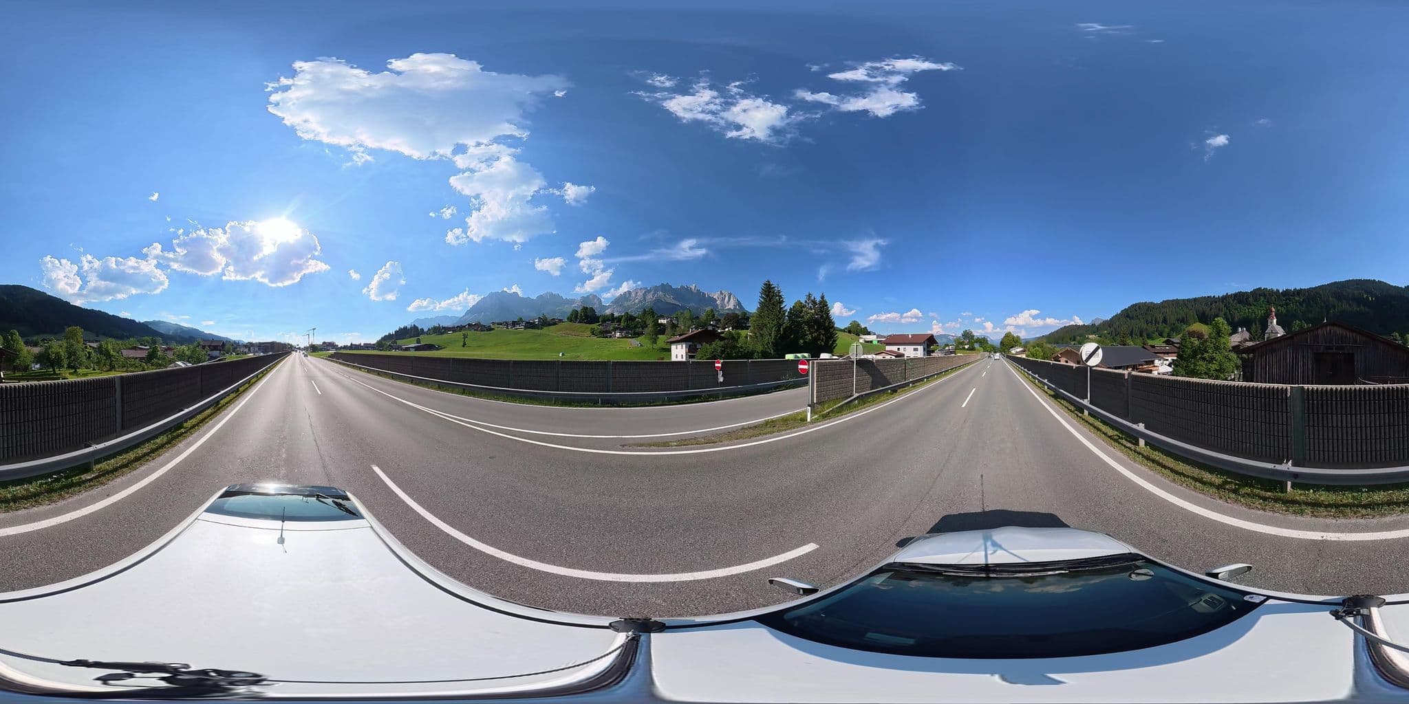 Street view near Gassenhof, Ellmau