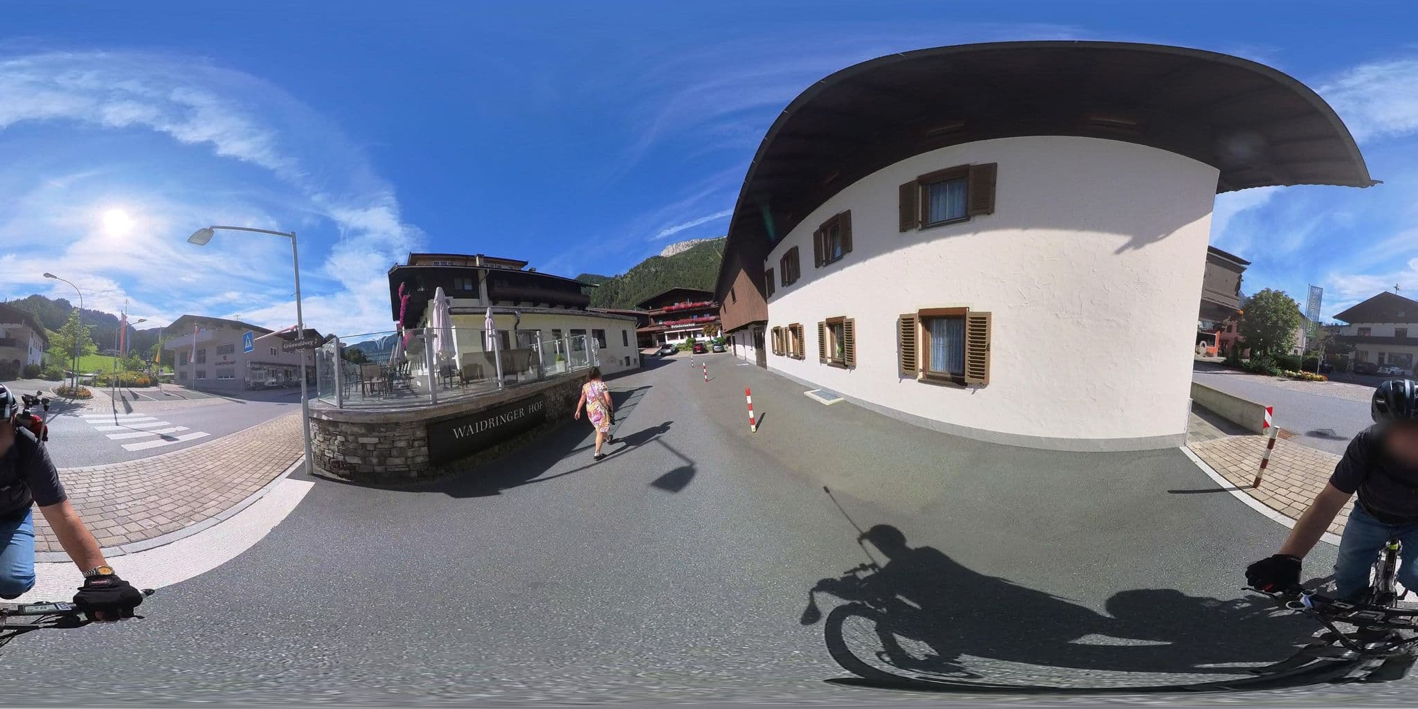 Street view near Pension Schmid, Waidring — © osmplus_org (CC BY-SA · Mapillary)