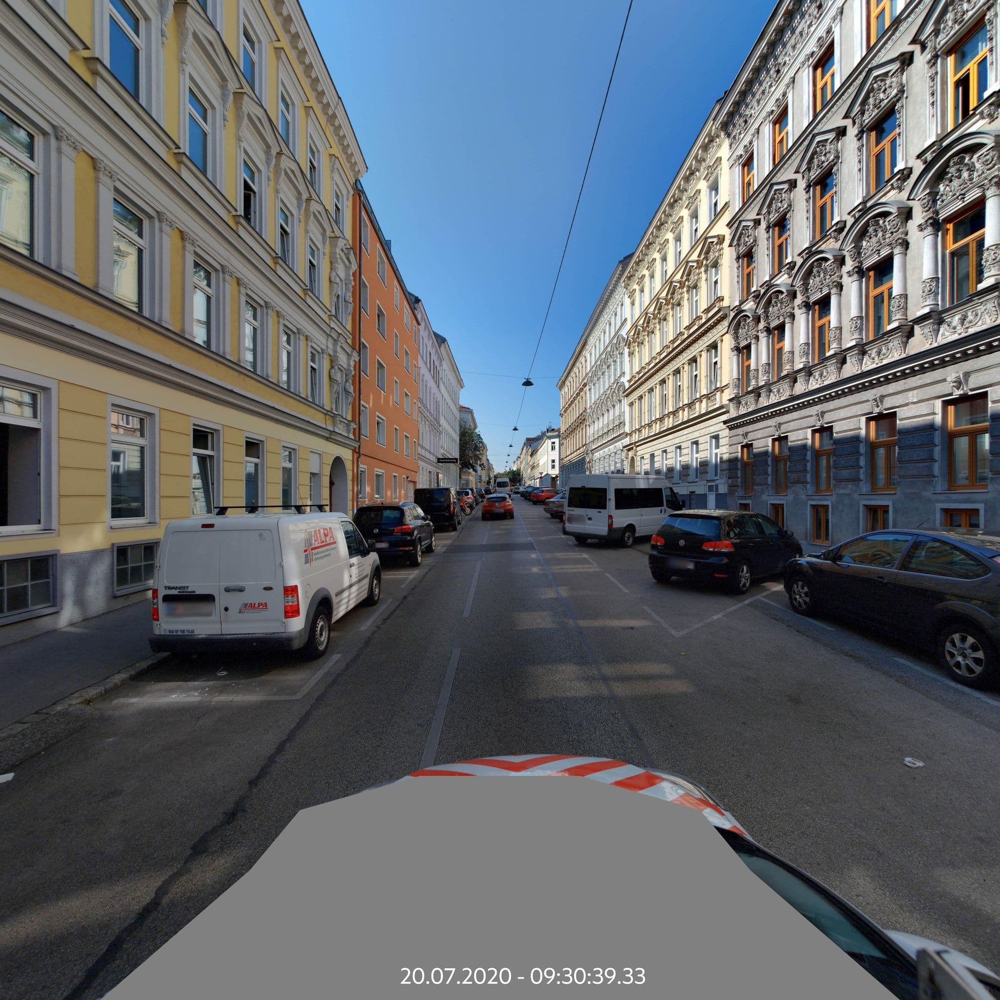 Street view near DI. Matthäus Haider, Josefstadt — © eliasgander (CC BY-SA · Mapillary)