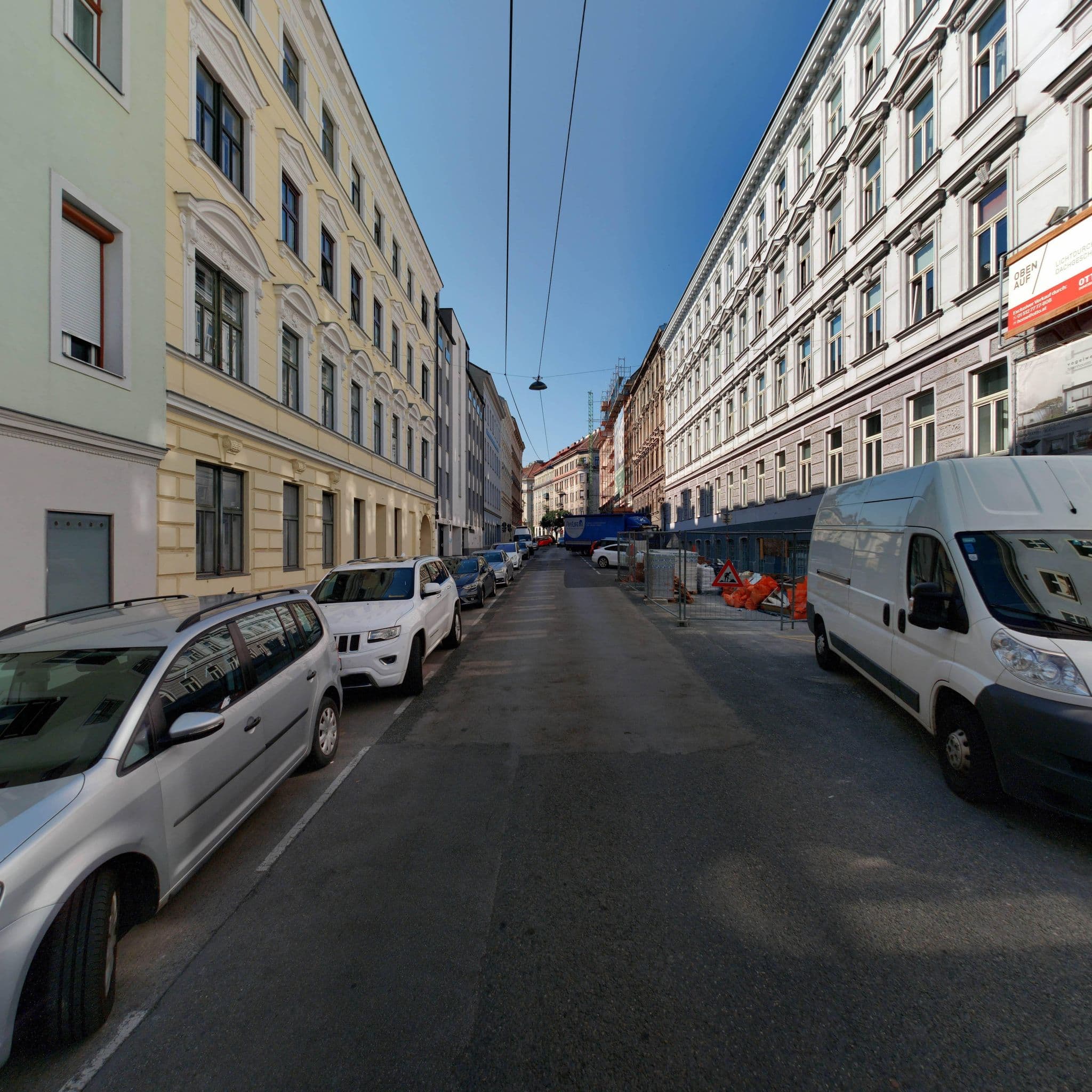 Street view near Vienna-Design-Apartments, Neubau — © eliasgander (CC BY-SA · Mapillary)