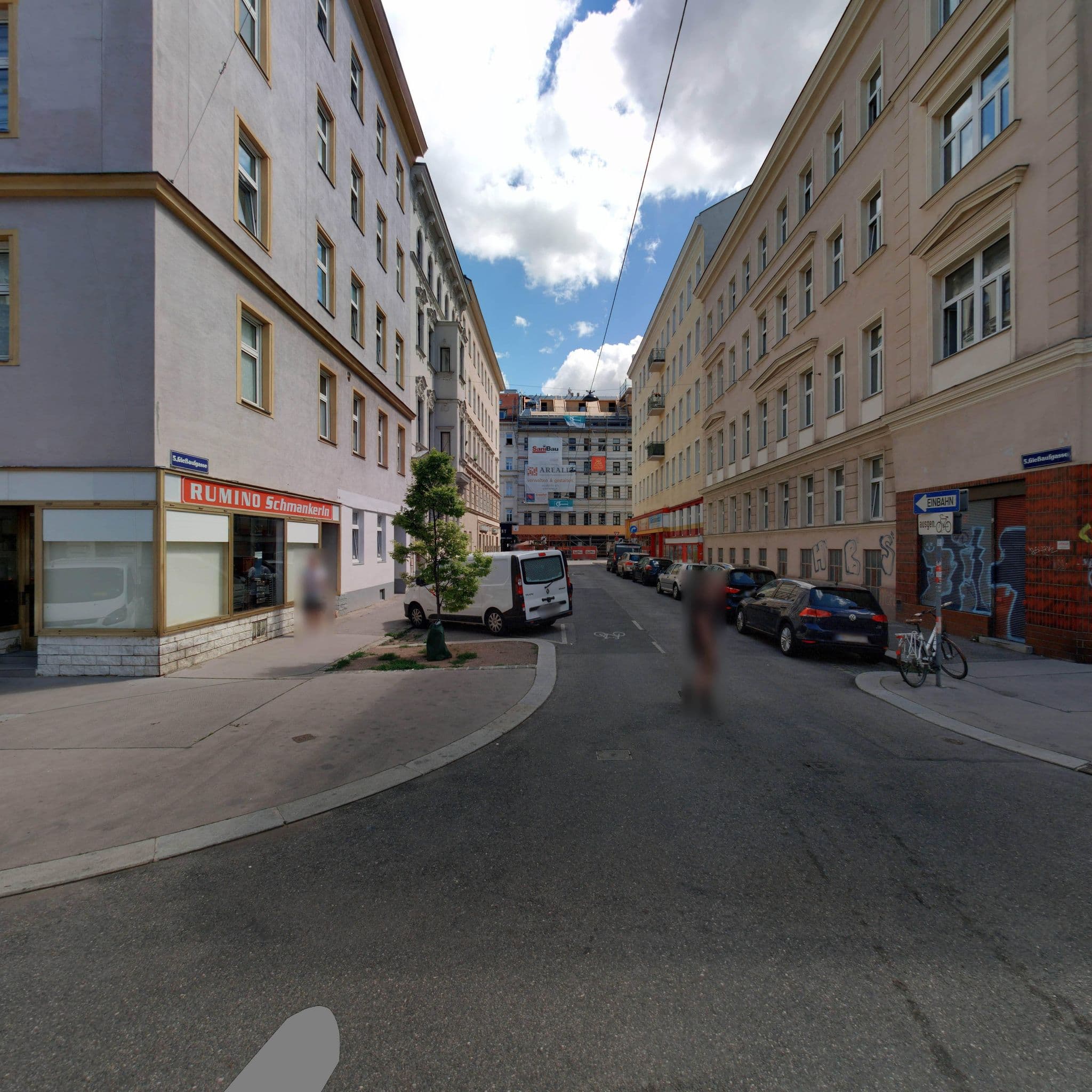 Street view near Kostic-Ivanovic, Margareten — © eliasgander (CC BY-SA · Mapillary)