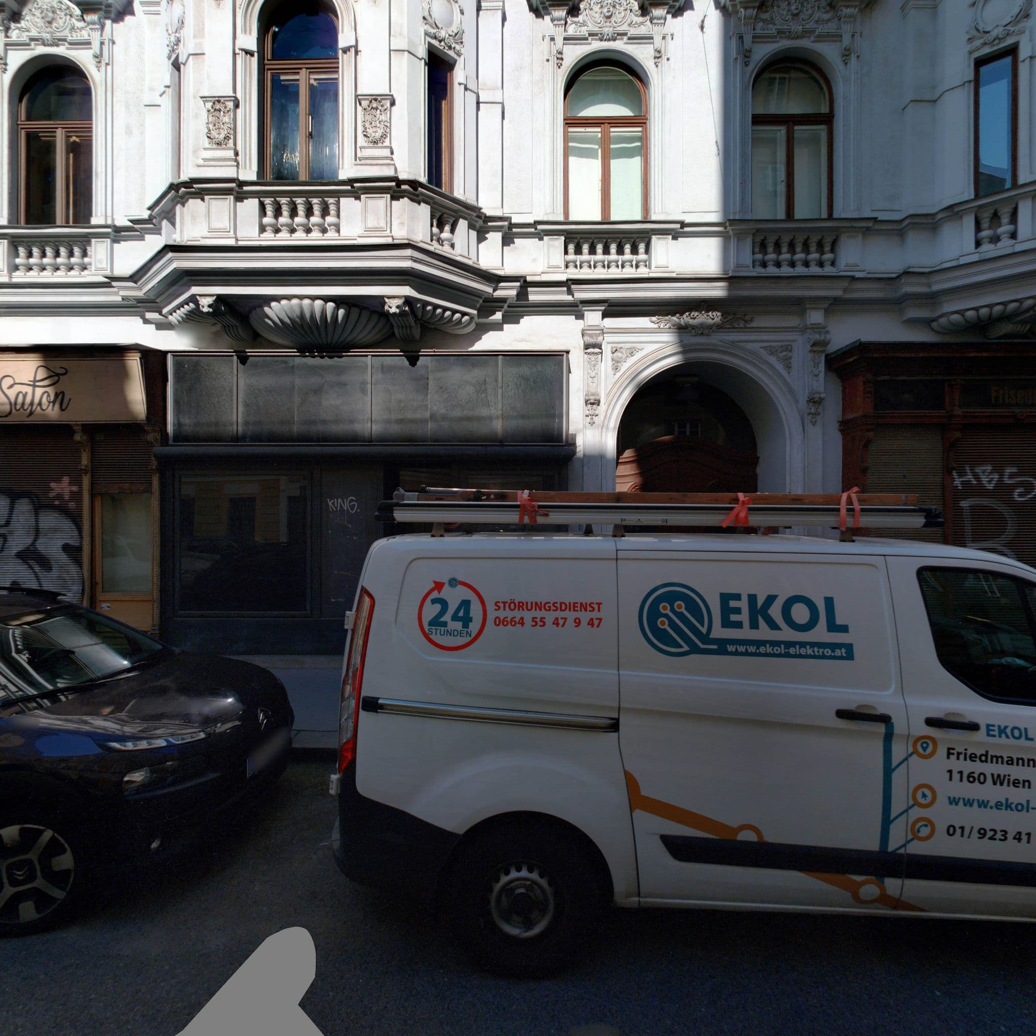 Street view near Famco Handels- und Baugesellschaft m.b.H., Josefstadt — © eliasgander (CC BY-SA · Mapillary)
