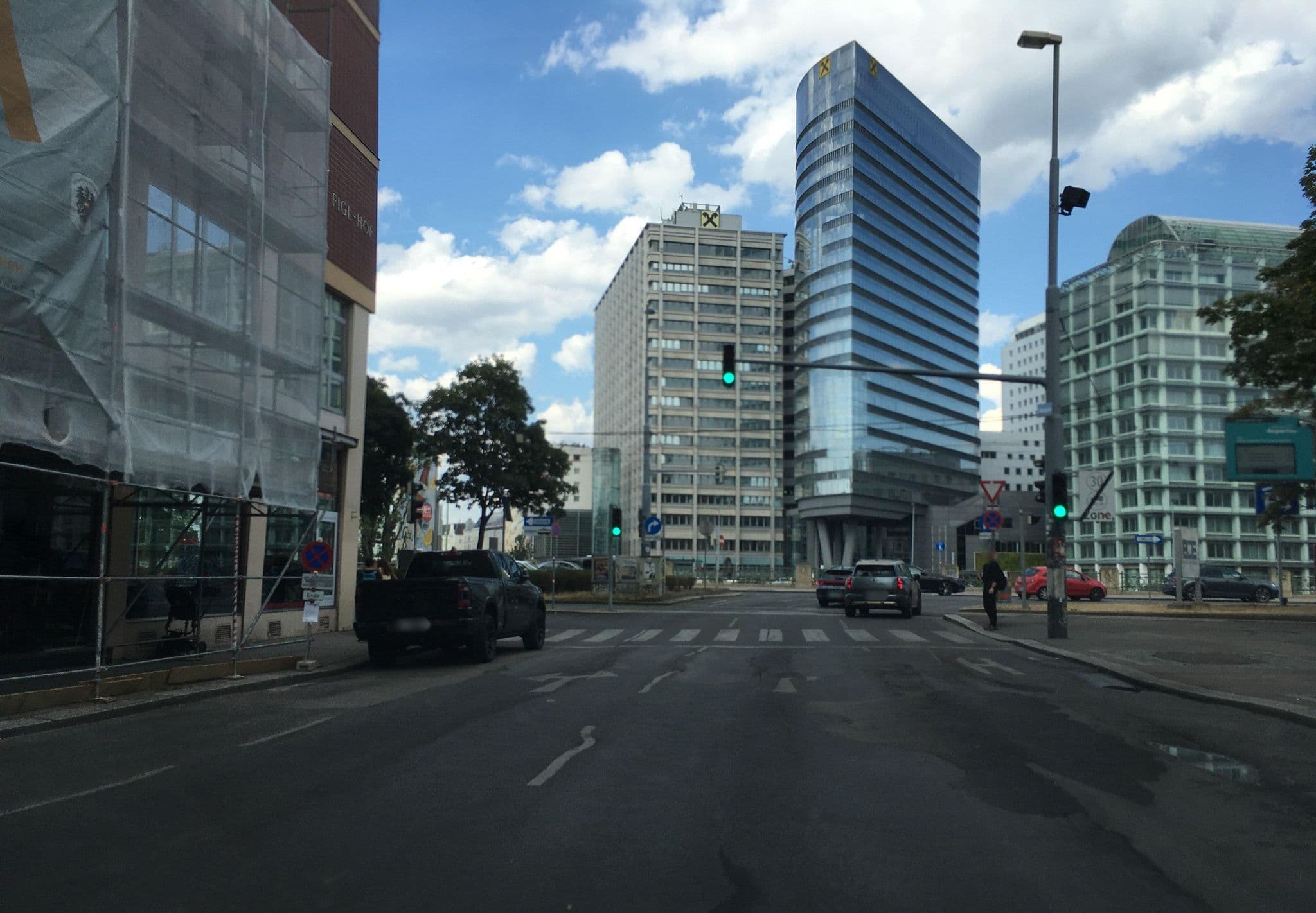 Street view near Hotel | West, Innere Stadt — © istefanos (CC BY-SA · Mapillary)