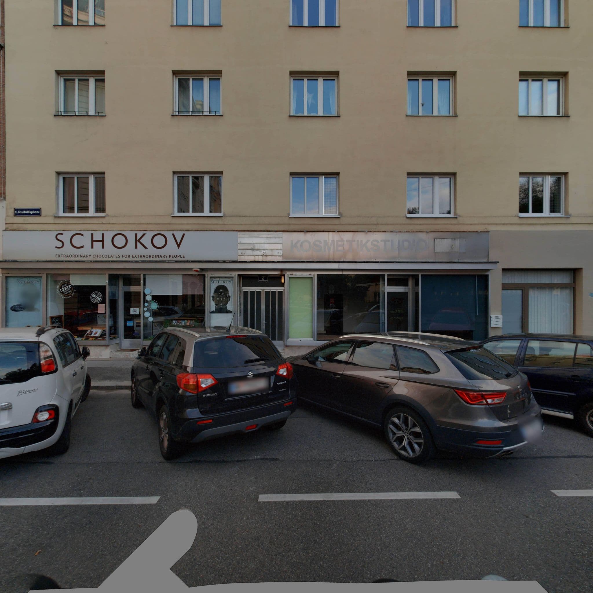 Street view near Apartment Vienna Rudolfspark, Innere Stadt — © eliasgander (CC BY-SA · Mapillary)