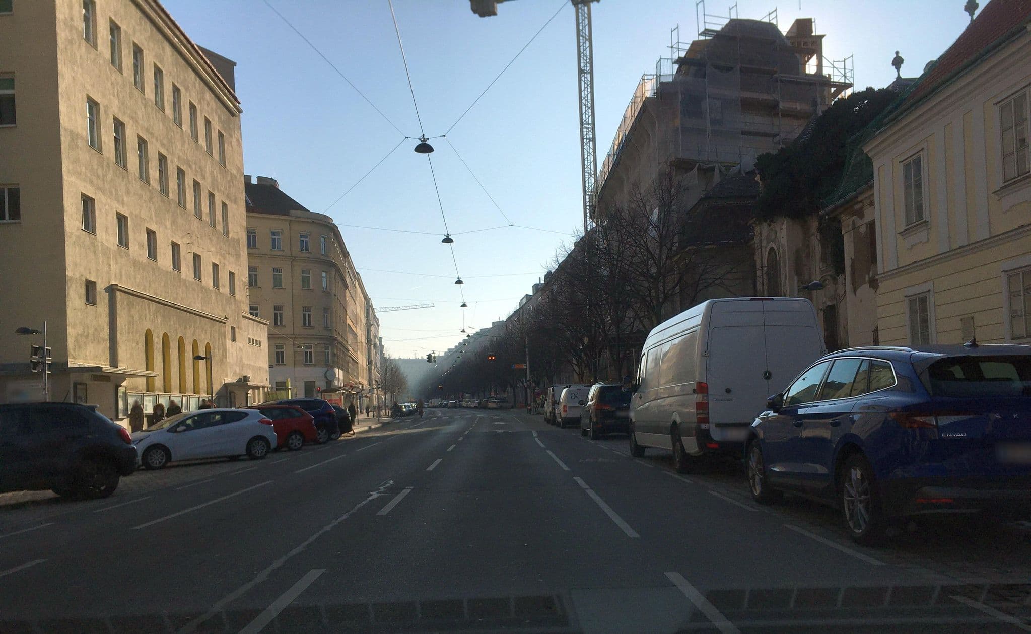 Street view near Seminarhotel Parkschlössel, Landstraße — © istefanos (CC BY-SA · Mapillary)