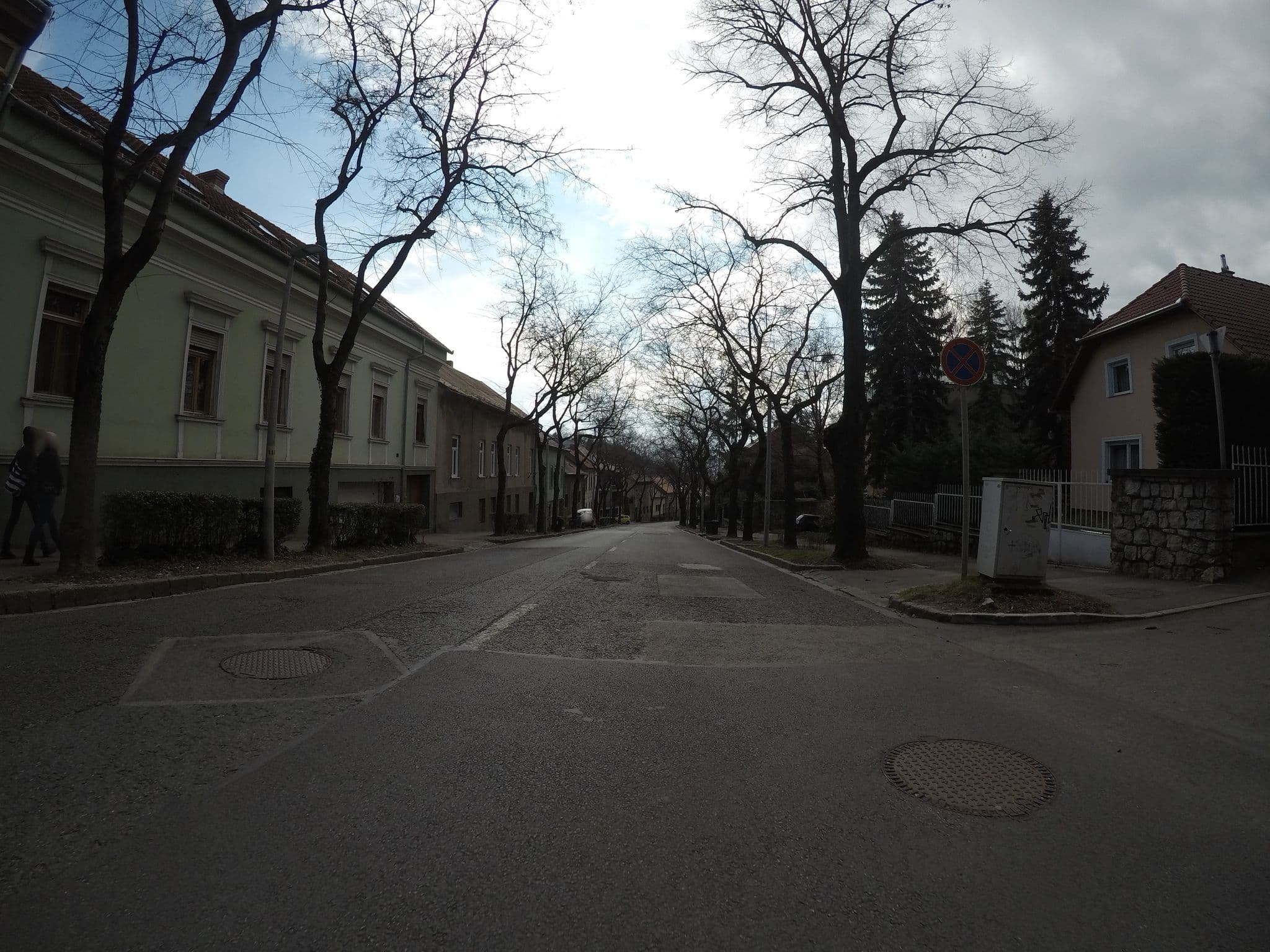 Street view near Valcsics Villa Panzió ***, Pécs — © chrisbeddow (CC BY-SA · Mapillary)