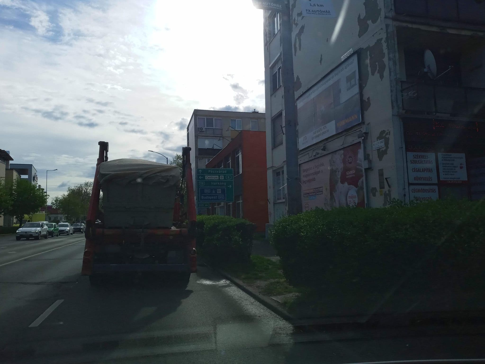Street view near Ciszterci Ház, Pécs — © magyarsi (CC BY-SA · Mapillary)