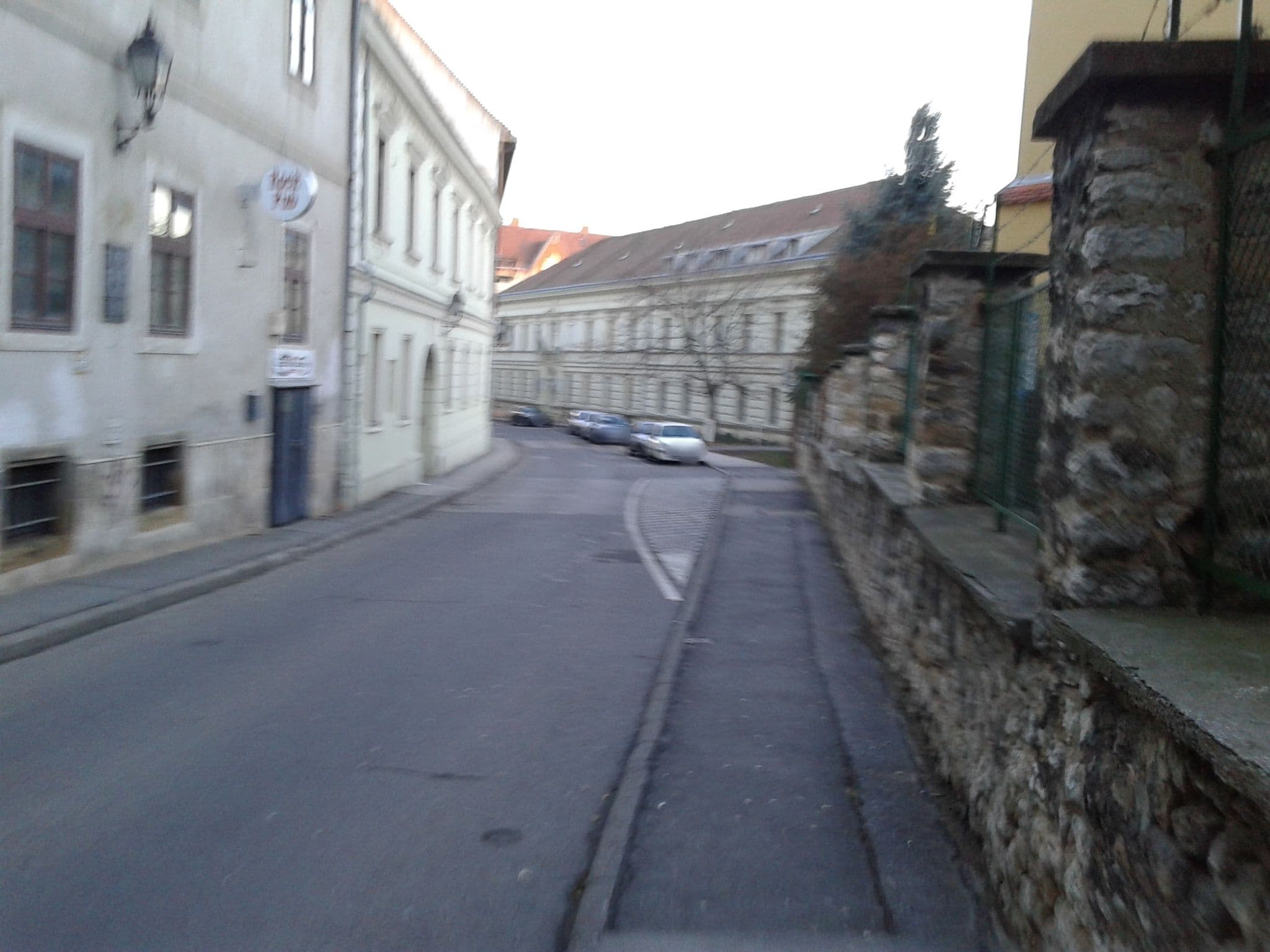 Street view near iHome Apartman, Pécs — © domcsi (CC BY-SA · Mapillary)