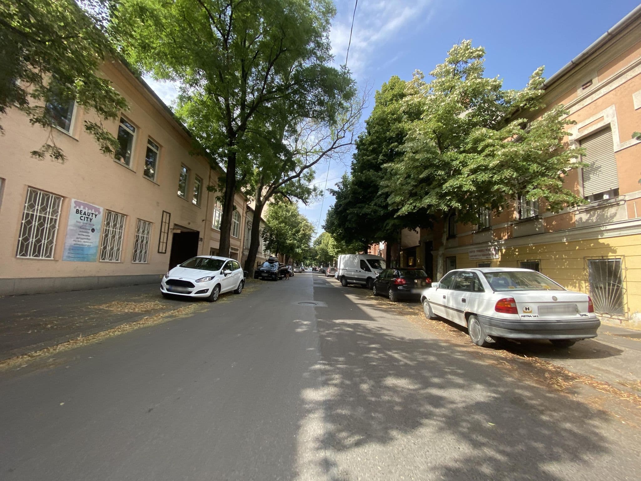 Street view near Liszt Ferenc Vendégház, Szeged — © molnarb (CC BY-SA · Mapillary)