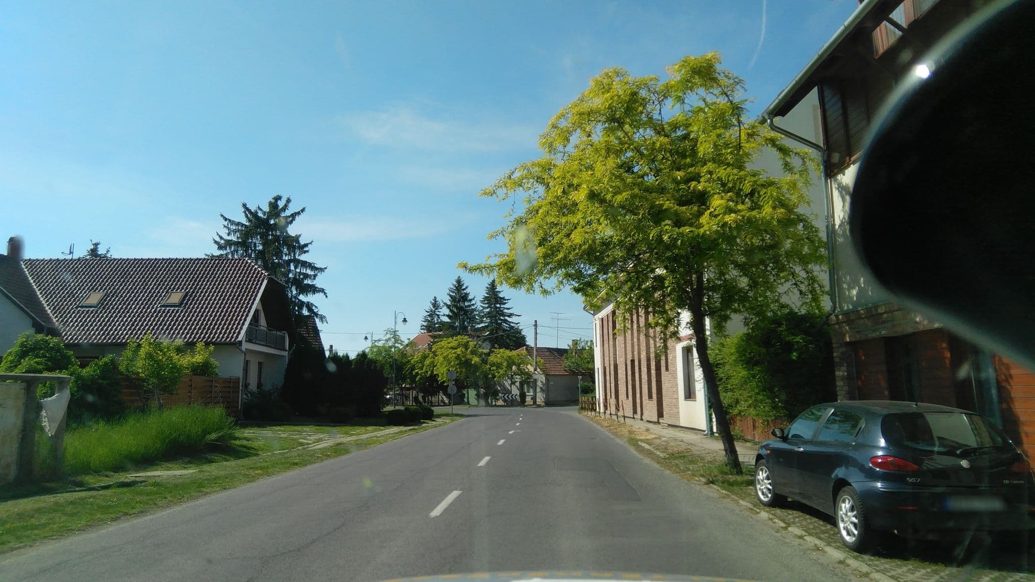 Street view near Aranyeső Apartman Gyula, Gyula — © pppetra (CC BY-SA · Mapillary)