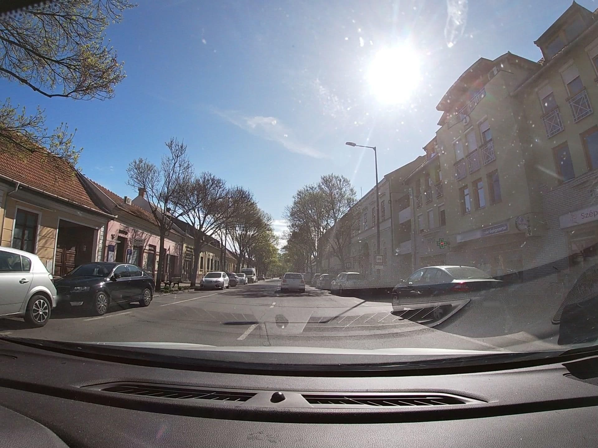 Street view near Kossuth Apartman, Gyula — © vst (CC BY-SA · Mapillary)