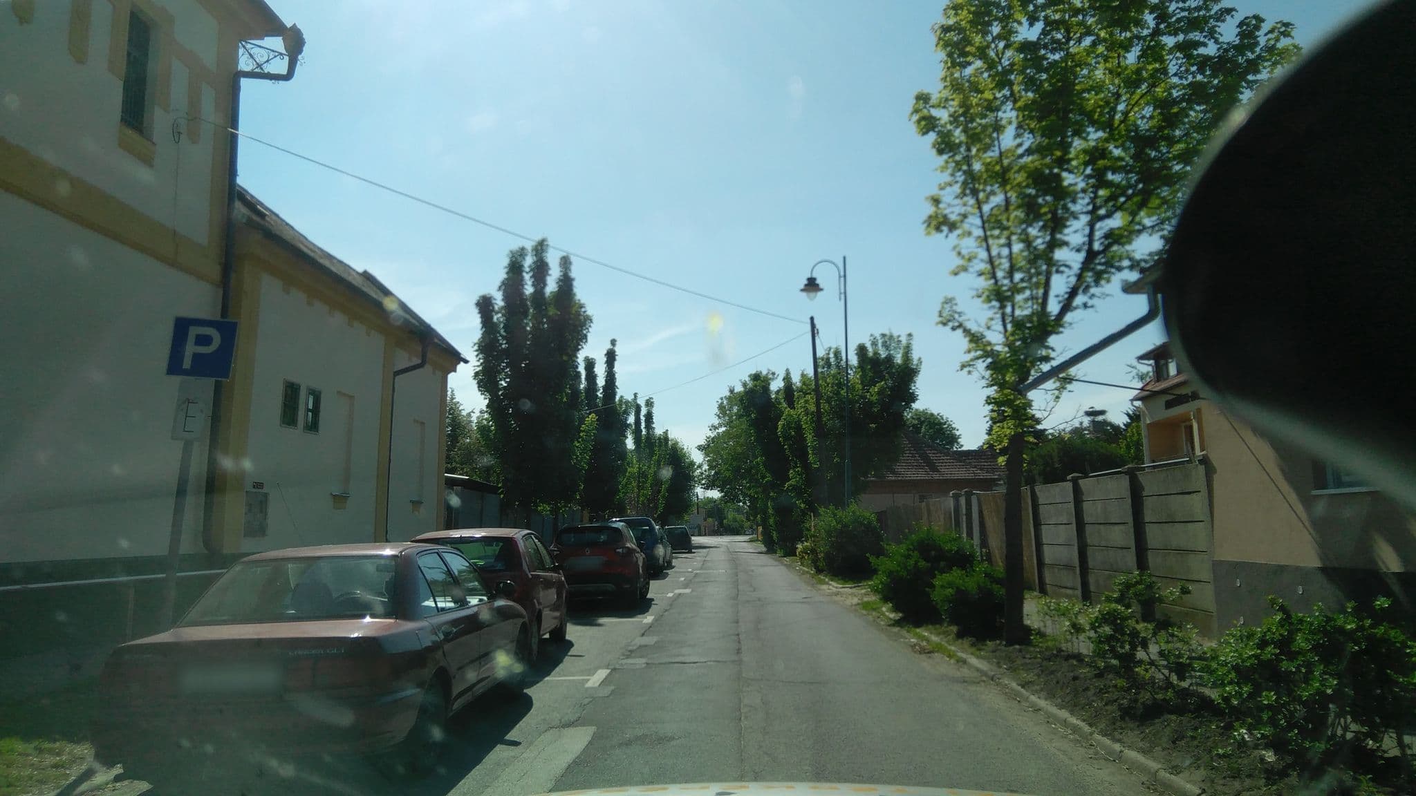 Street view near Grand Termál Panzió Gyula, Gyula — © pppetra (CC BY-SA · Mapillary)