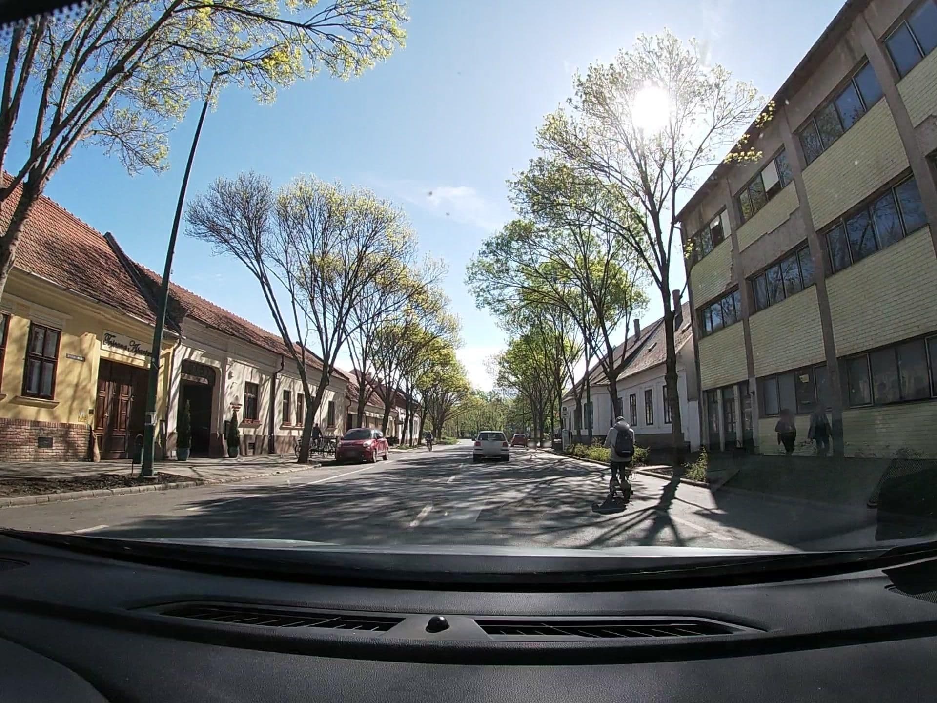 Street view near Arika Apartman, Gyula — © vst (CC BY-SA · Mapillary)