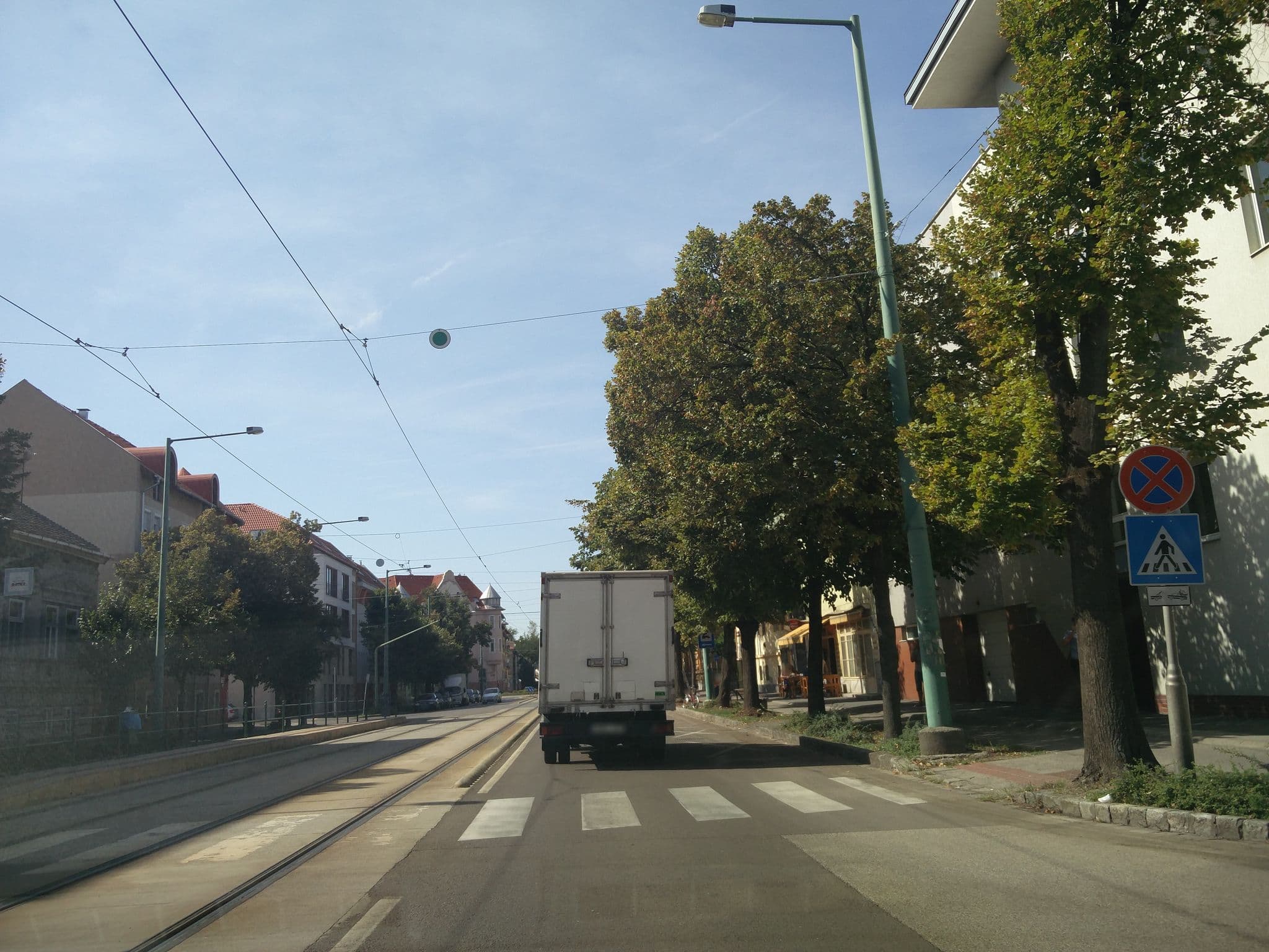 Street view near Solaris-Szeged Apartman, Szeged — © kami911 (CC BY-SA · Mapillary)