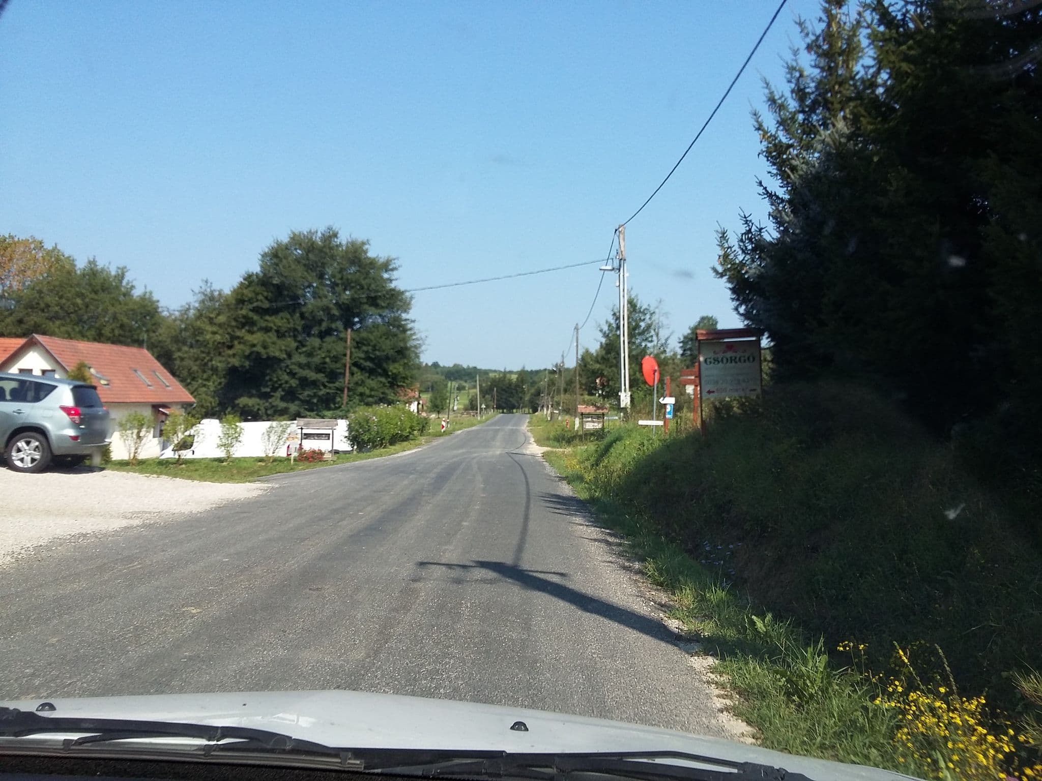 Street view near Őrszem Fogadó, Szentgotthárd — © gbabmap (CC BY-SA · Mapillary)
