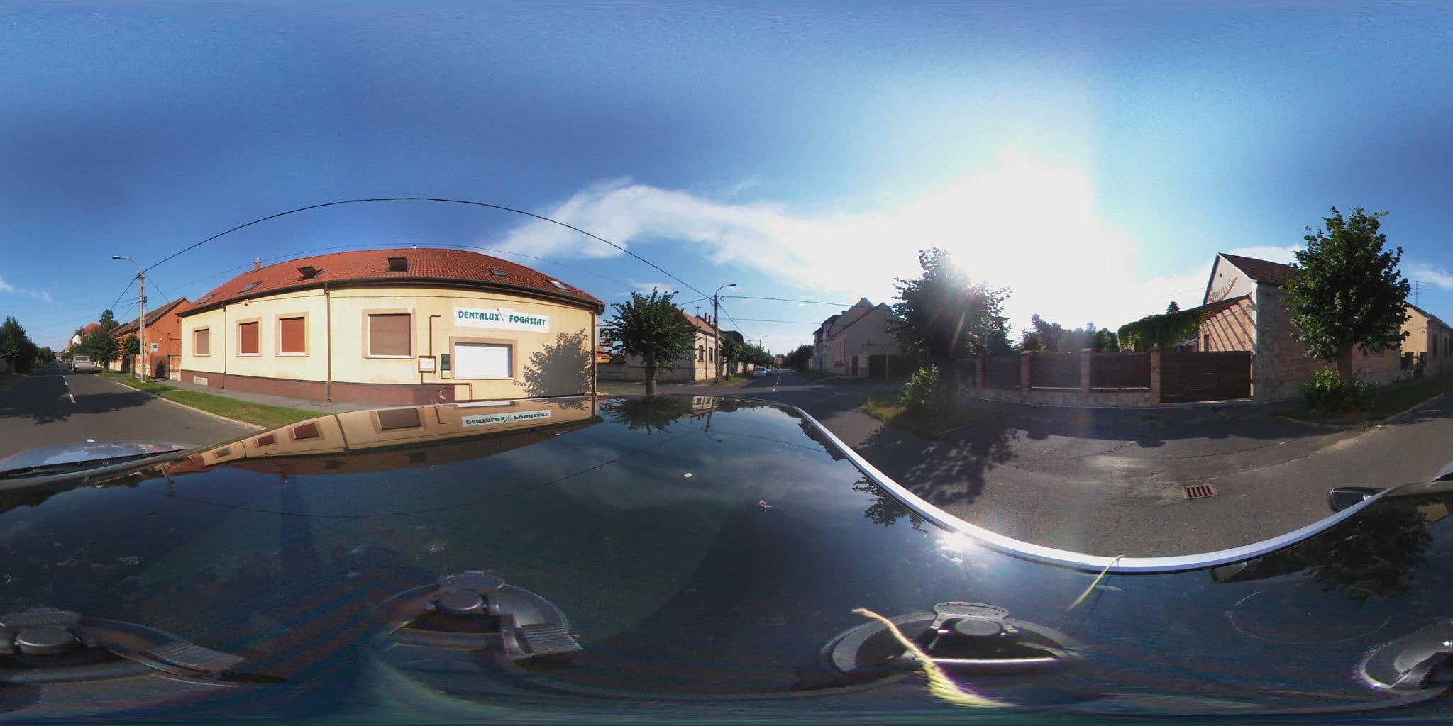 Street view near Csóka Panzió, Zalaegerszeg — © kami911 (CC BY-SA · Mapillary)