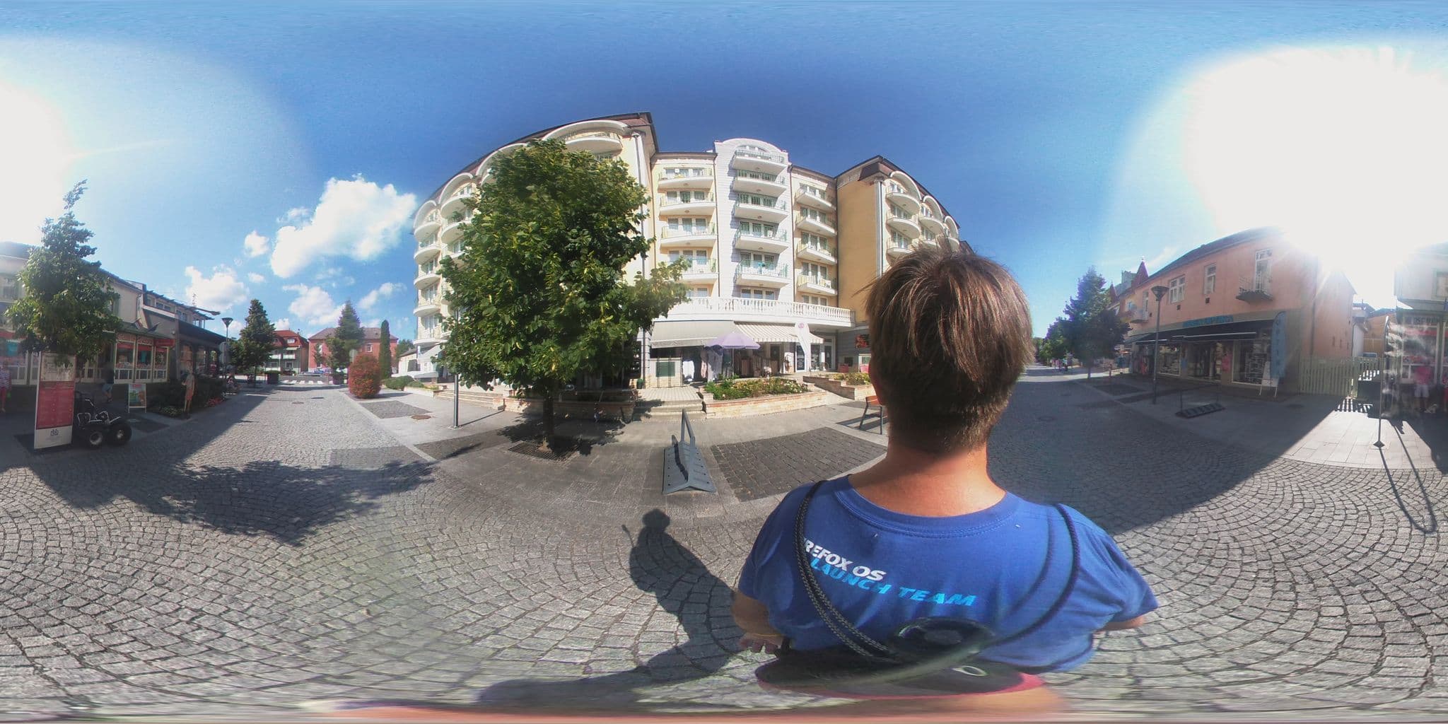 Street view near Hotel Potala, Hévíz — © kami911 (CC BY-SA · Mapillary)