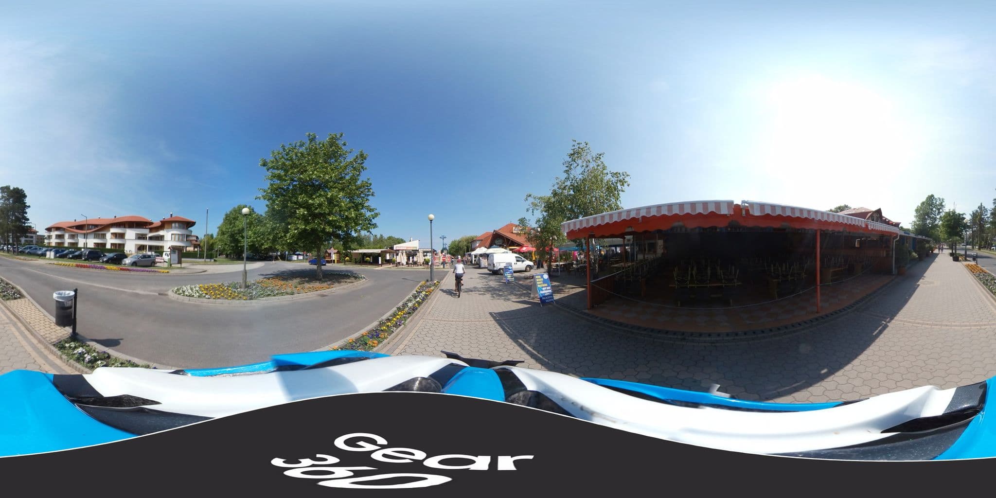 Street view near Lido Riveera Apartman Balatonlelle, Balatonlelle — © trackman (CC BY-SA · Mapillary)