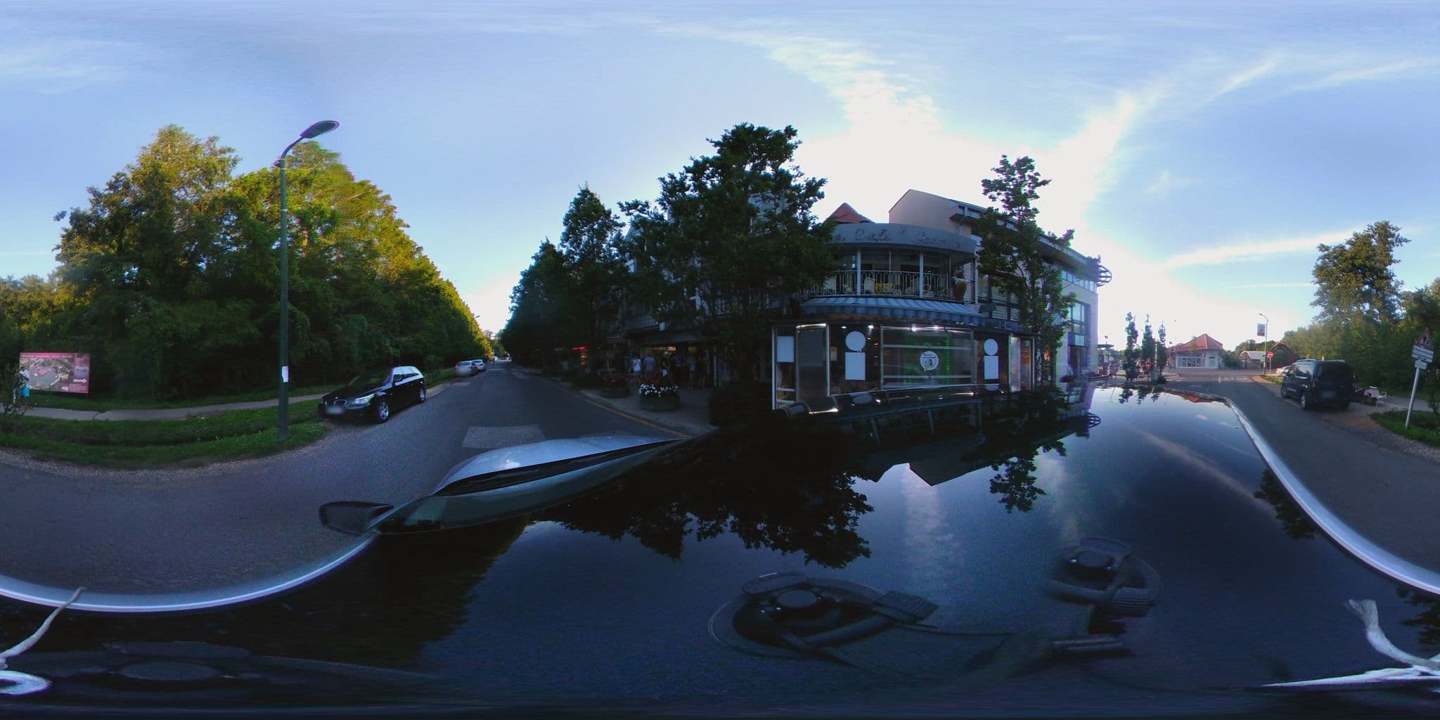 Street view near Három a kislány Vendégház II., Hévíz — © kami911 (CC BY-SA · Mapillary)