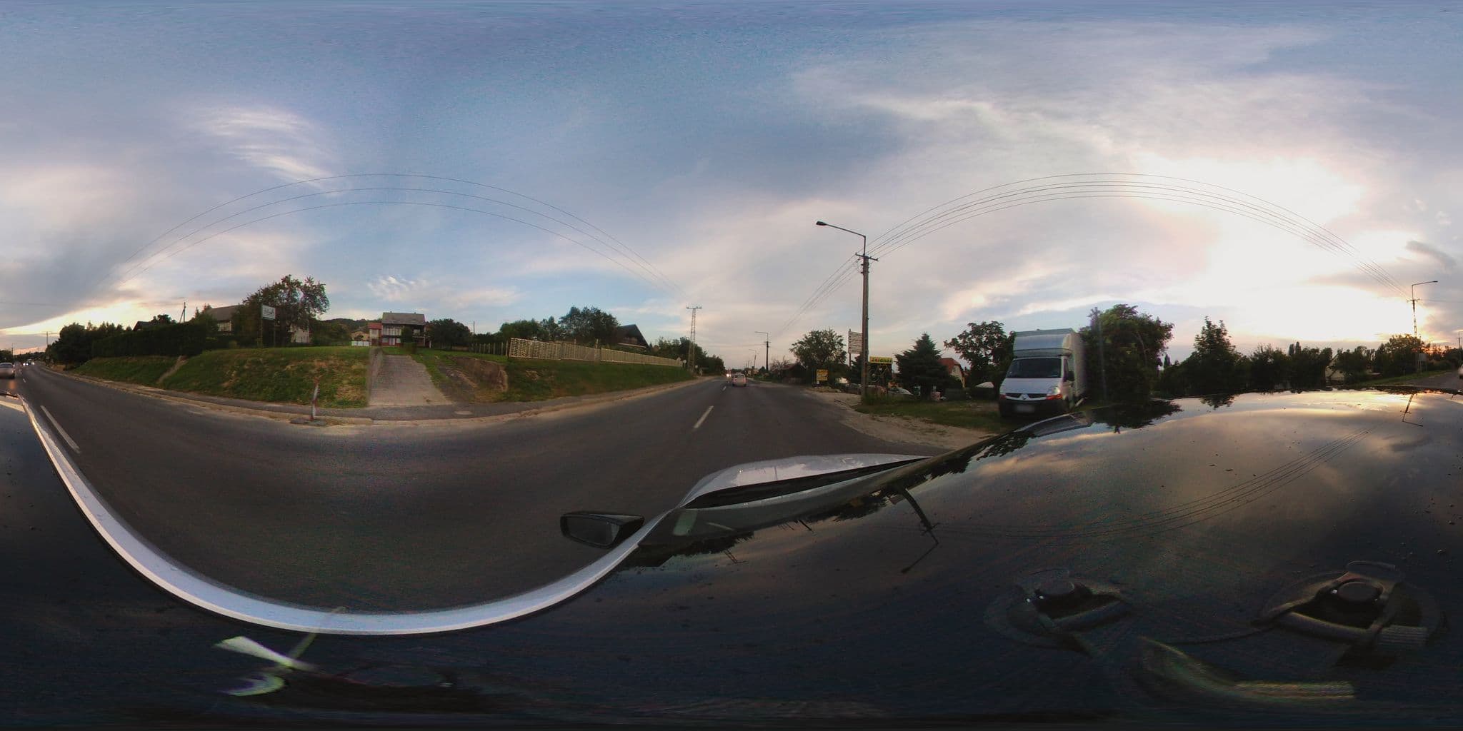 Street view near Belysium Bed & Breakfast, Vonyarcvashegy — © kami911 (CC BY-SA · Mapillary)