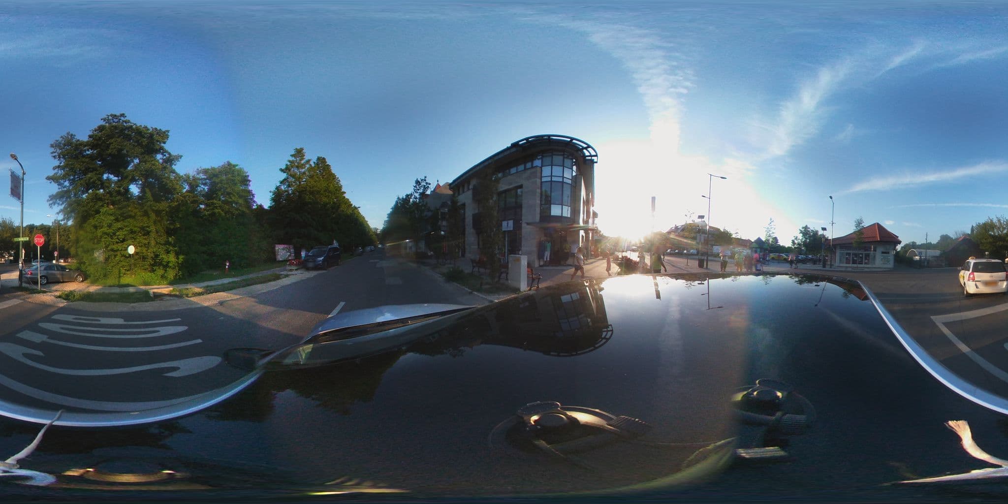 Street view near Hürkecz Apartmanház, Hévíz — © kami911 (CC BY-SA · Mapillary)