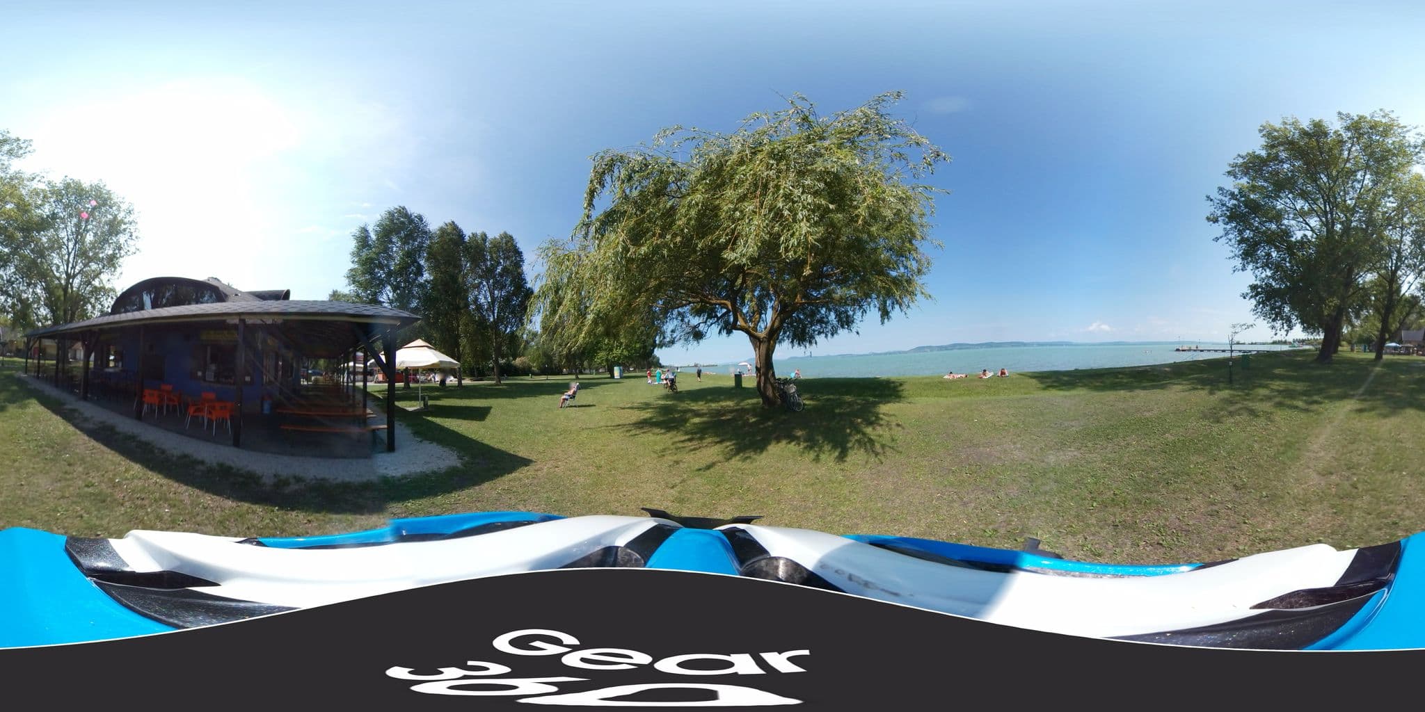 Street view near Szines Panoráma Apartman, Balatonlelle — © trackman (CC BY-SA · Mapillary)