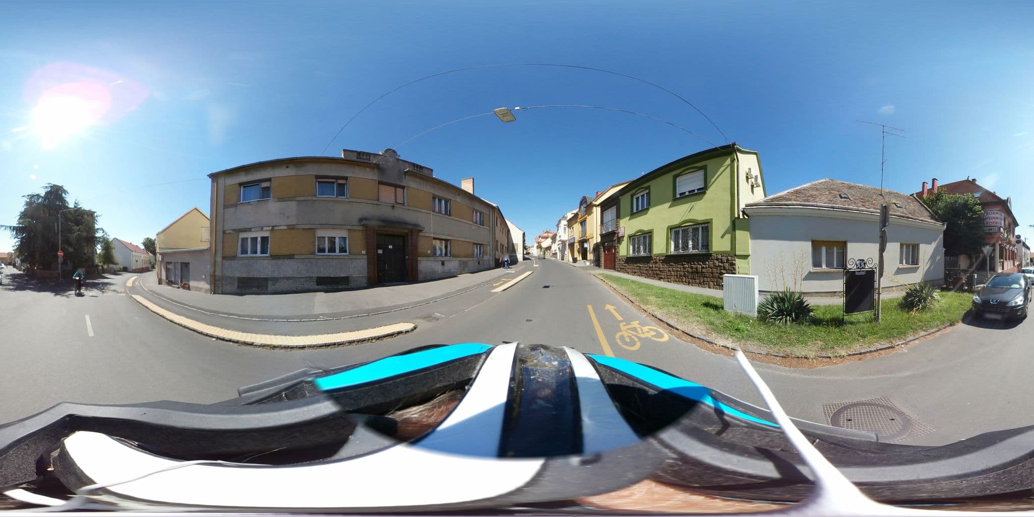 Street view near Bacchus Hotel Keszthely, Keszthely — © tamas (CC BY-SA · Mapillary)