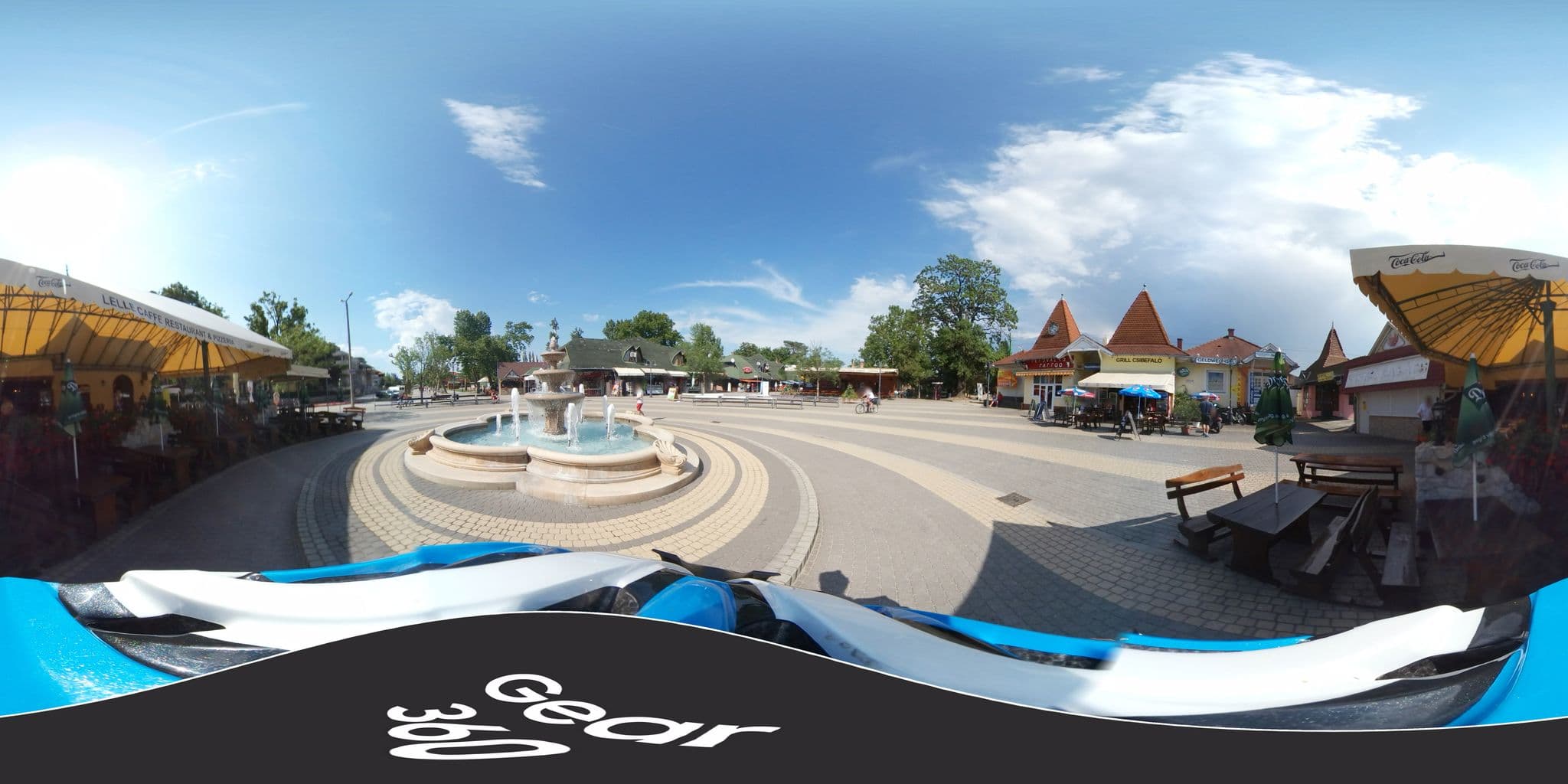 Street view near Park Hotel, Balatonlelle — © trackman (CC BY-SA · Mapillary)