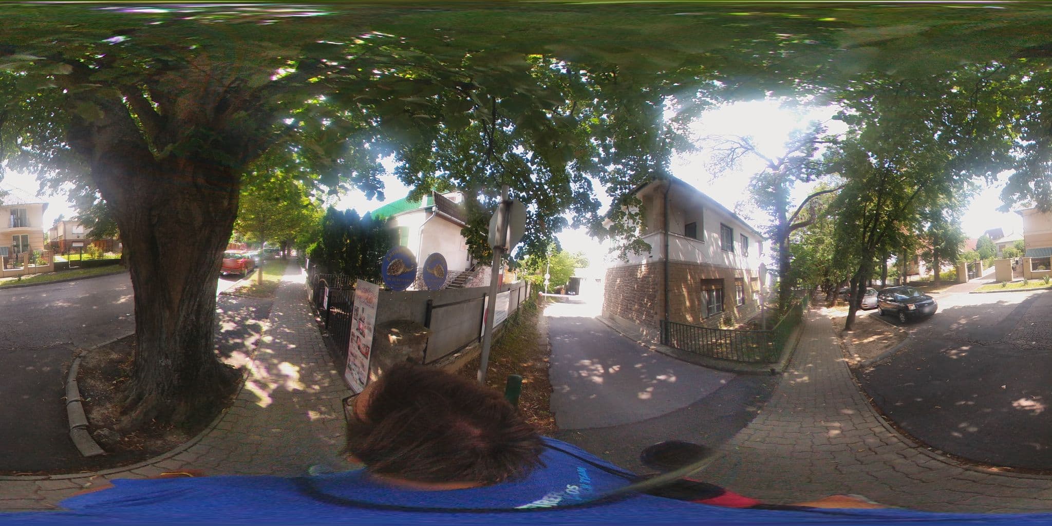 Street view near Villa Mona Lisa, Hévíz — © kami911 (CC BY-SA · Mapillary)