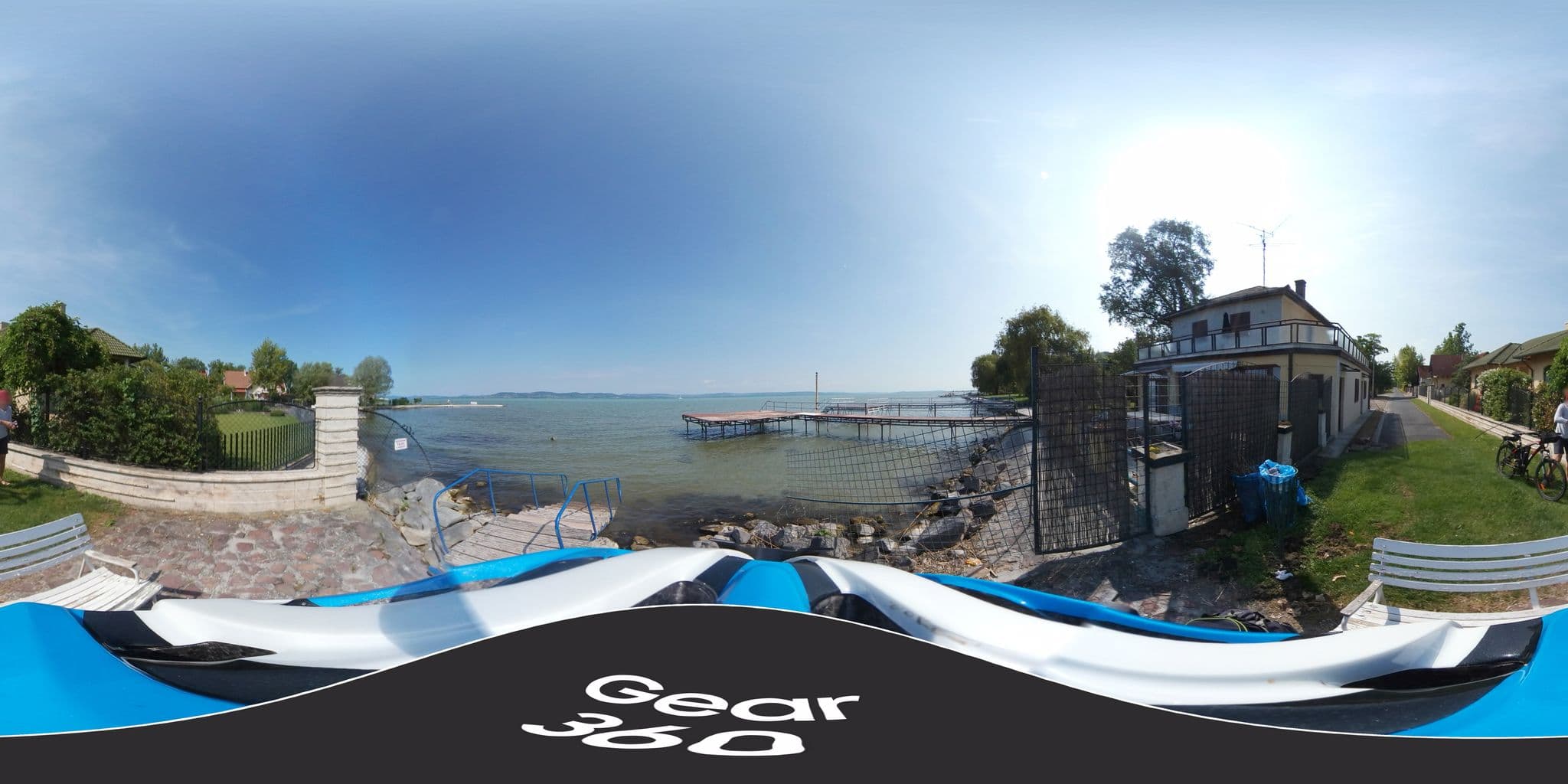 Street view near Operett Üdülő, Balatonlelle — © trackman (CC BY-SA · Mapillary)