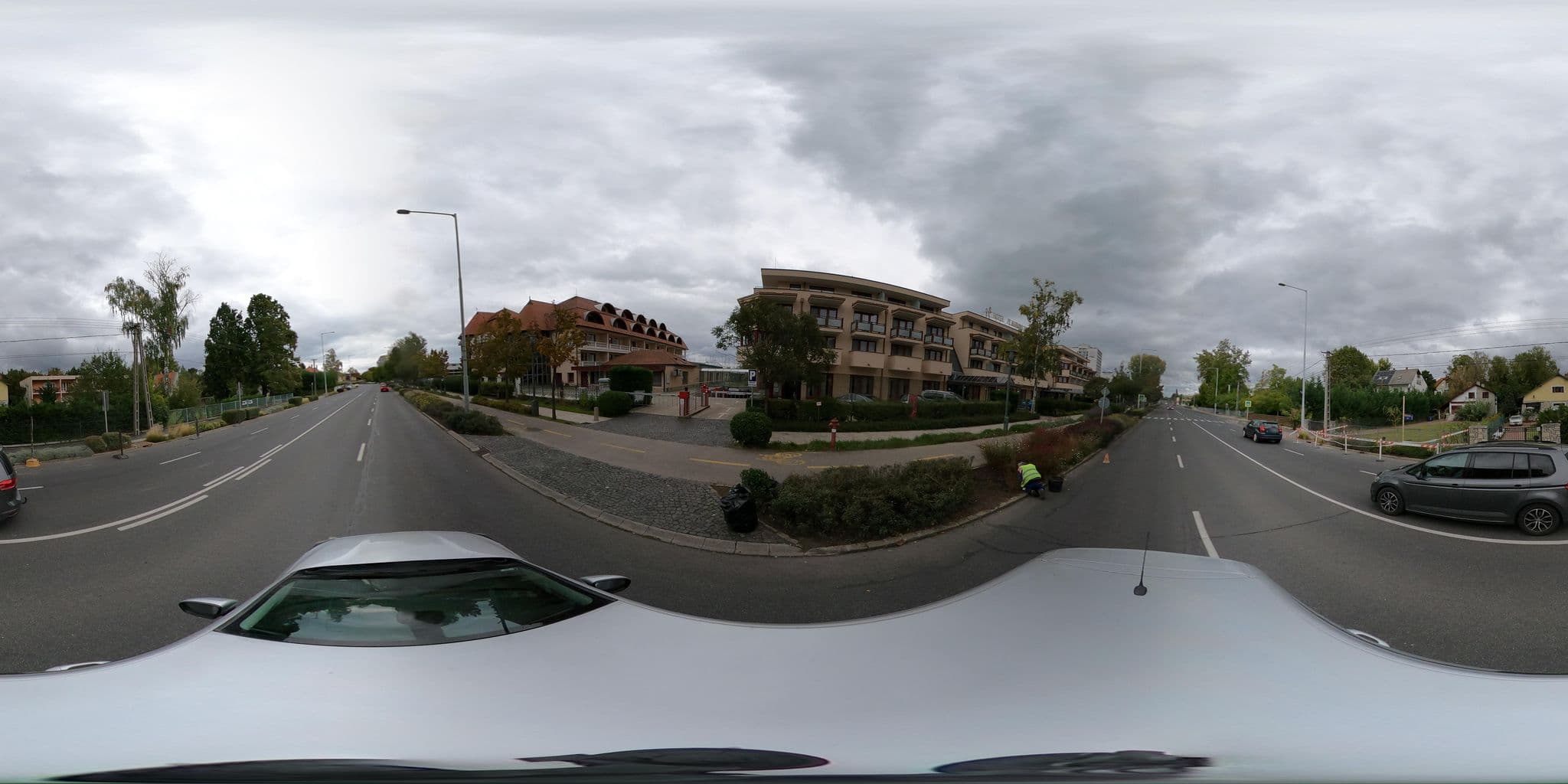 Street view near Hotel Flamingo, Balatonfüred — © vst (CC BY-SA · Mapillary)
