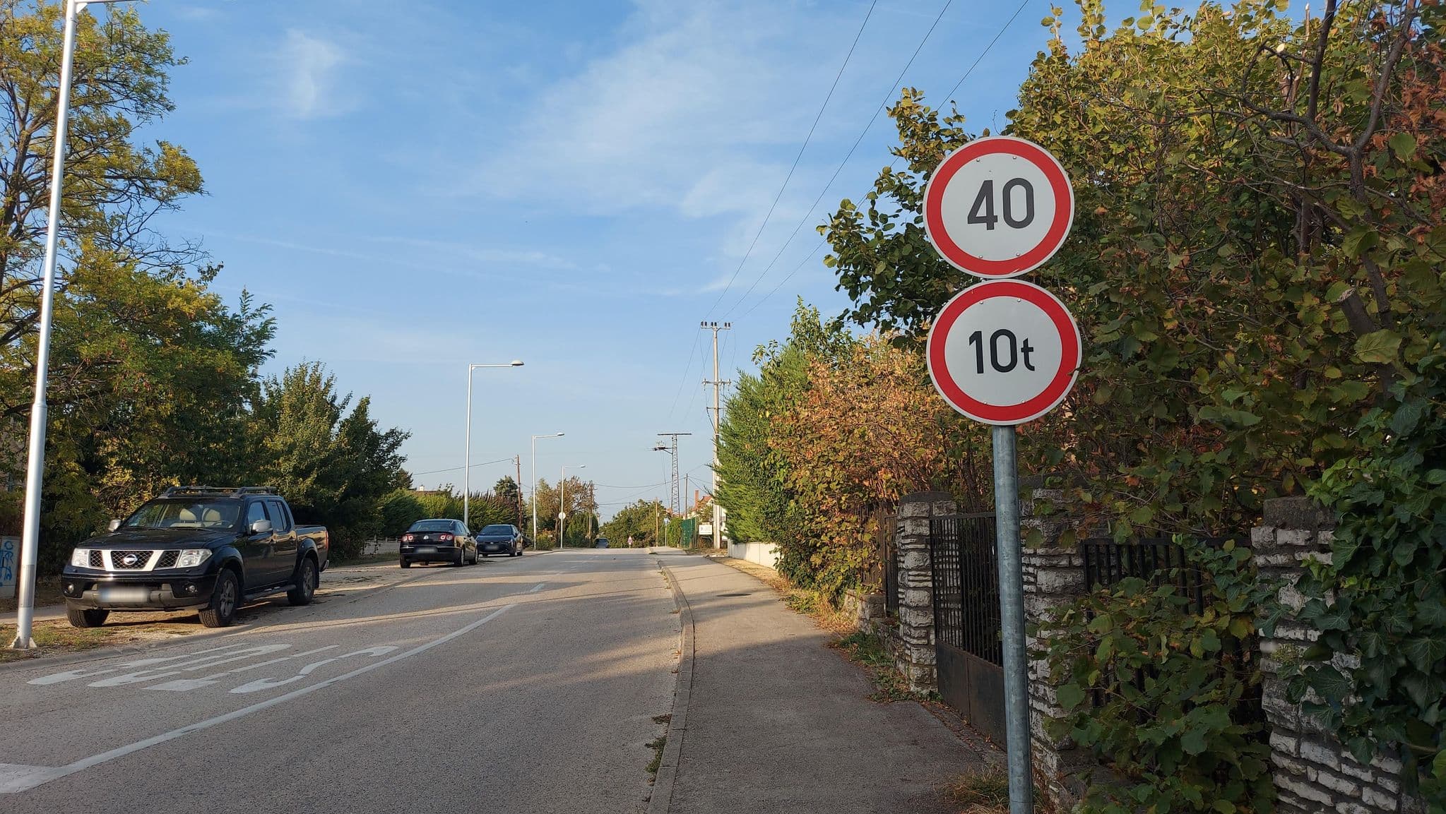 Street view near Füredi Hacienda, Balatonfüred — © vasony (CC BY-SA · Mapillary)