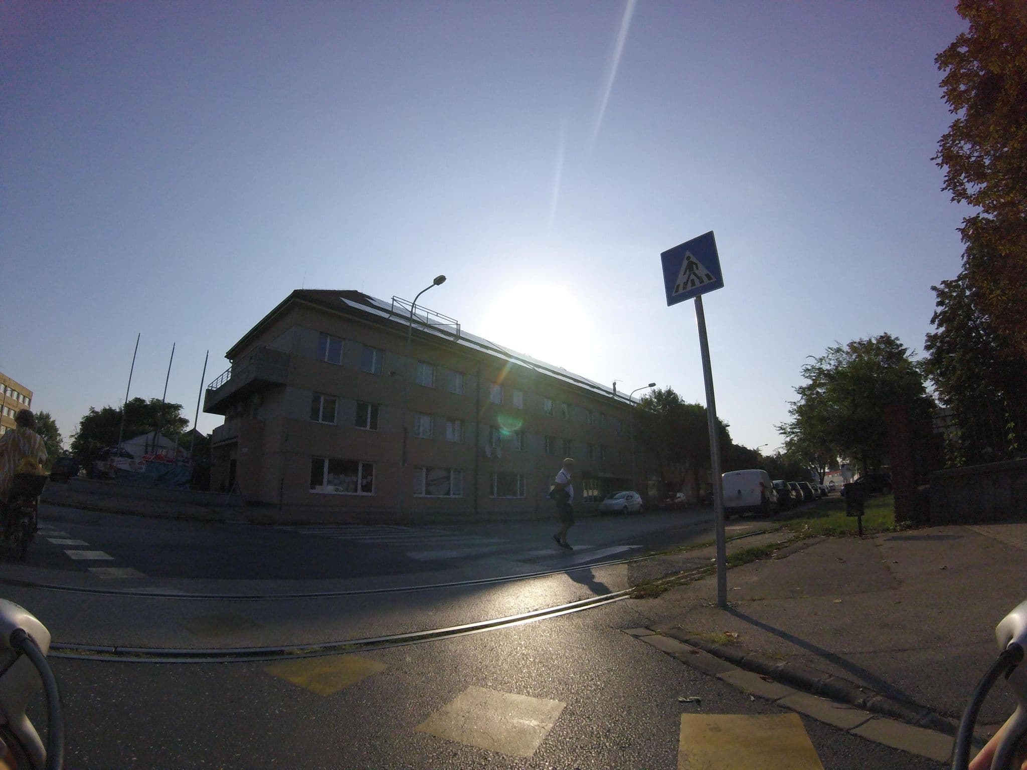 Street view near Pannónia Szálló, Győr — © goprohero (CC BY-SA · Mapillary)