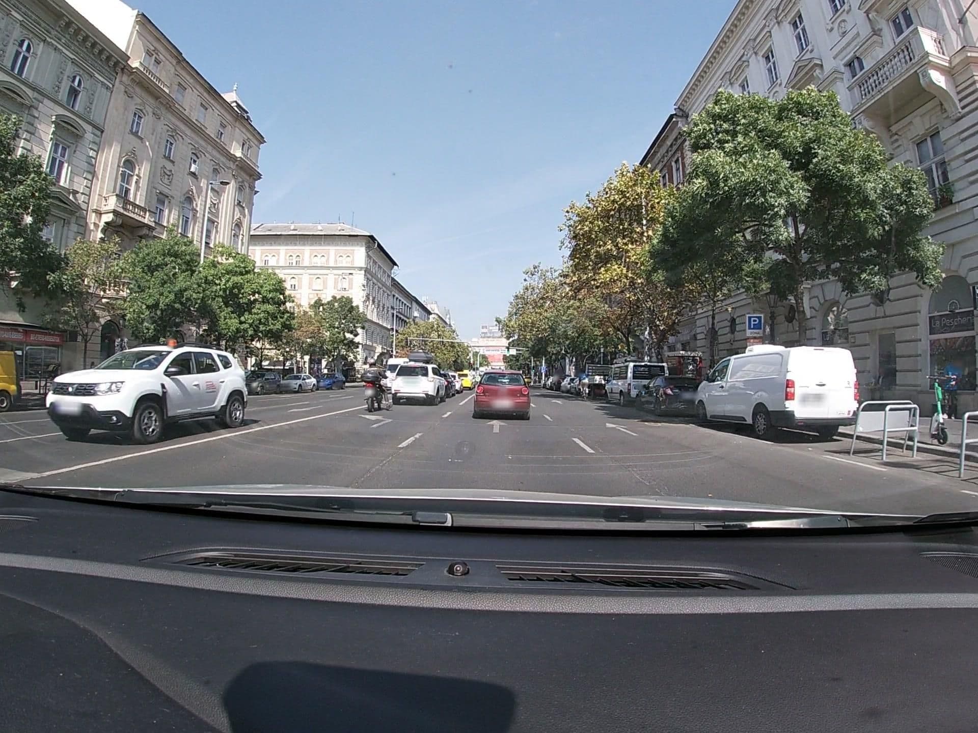Street view near Good Morning Budapest, Lipótváros — © vst (CC BY-SA · Mapillary)