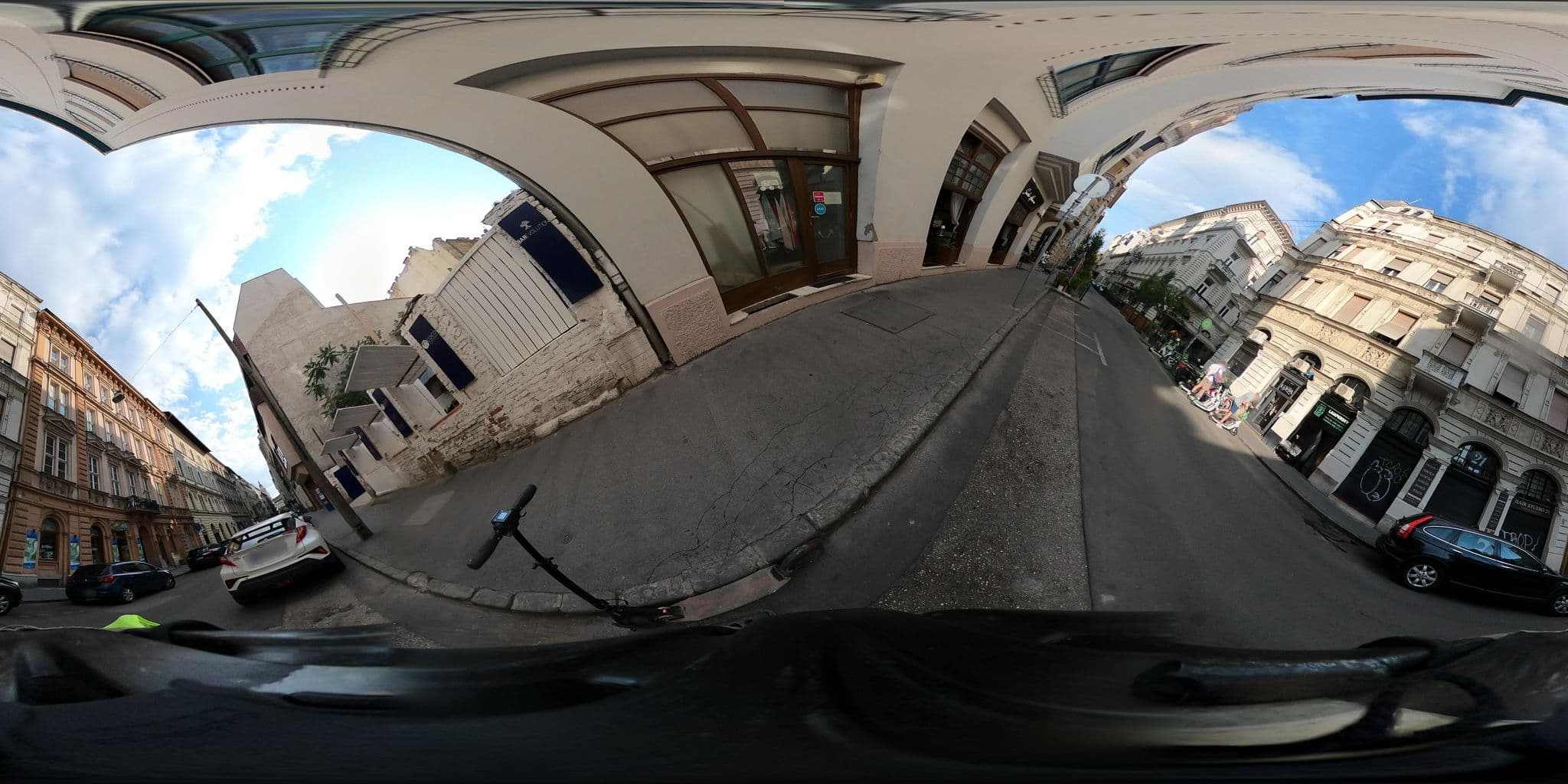 Street view near Entre Amis Apartments Budapest, Budapest VI. kerület — © grozsa11 (CC BY-SA · Mapillary)