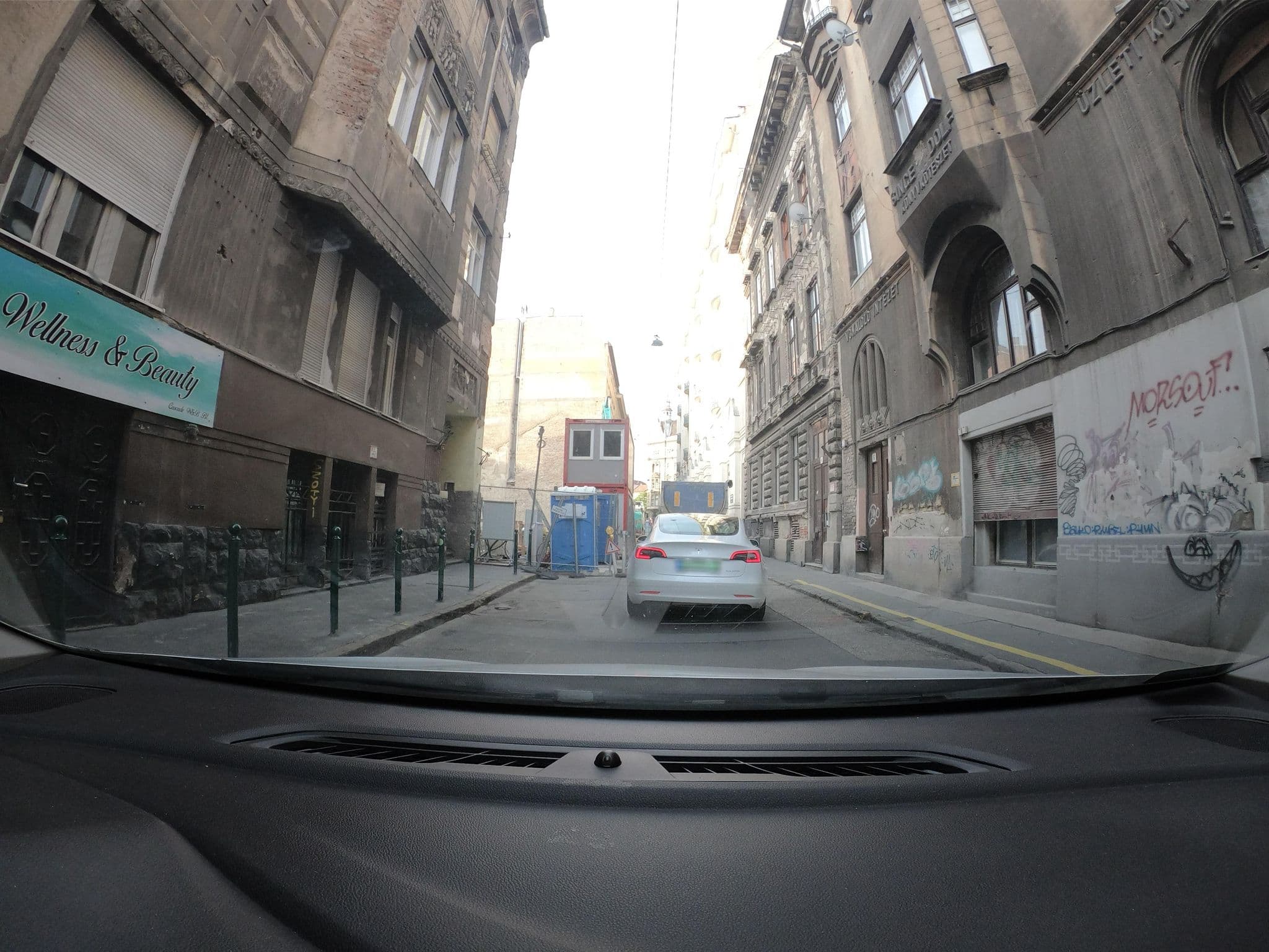 Street view near GuestBed Budapest – Hajós Bed & Breakfast Room, Lipótváros — © vst (CC BY-SA · Mapillary)