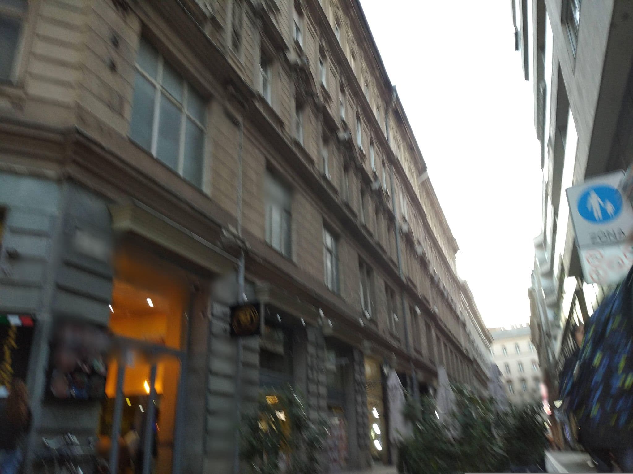 Street view near Dfive Apartments - Ambassador, Budapest V. kerület — © grozsa11 (CC BY-SA · Mapillary)