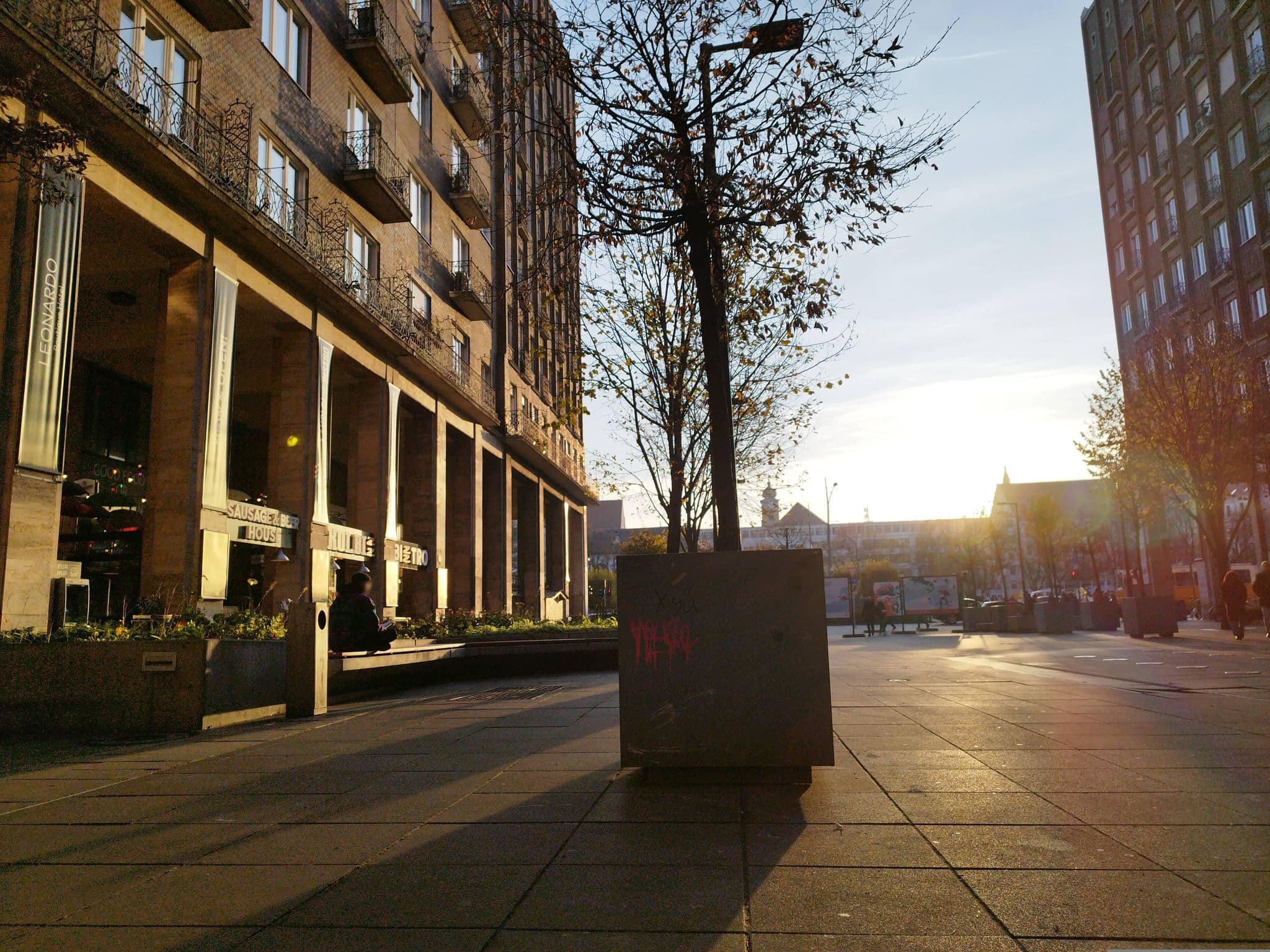 Street view near Leonardo Boutique Hotel, Budapest V. kerület — © grozsa11 (CC BY-SA · Mapillary)