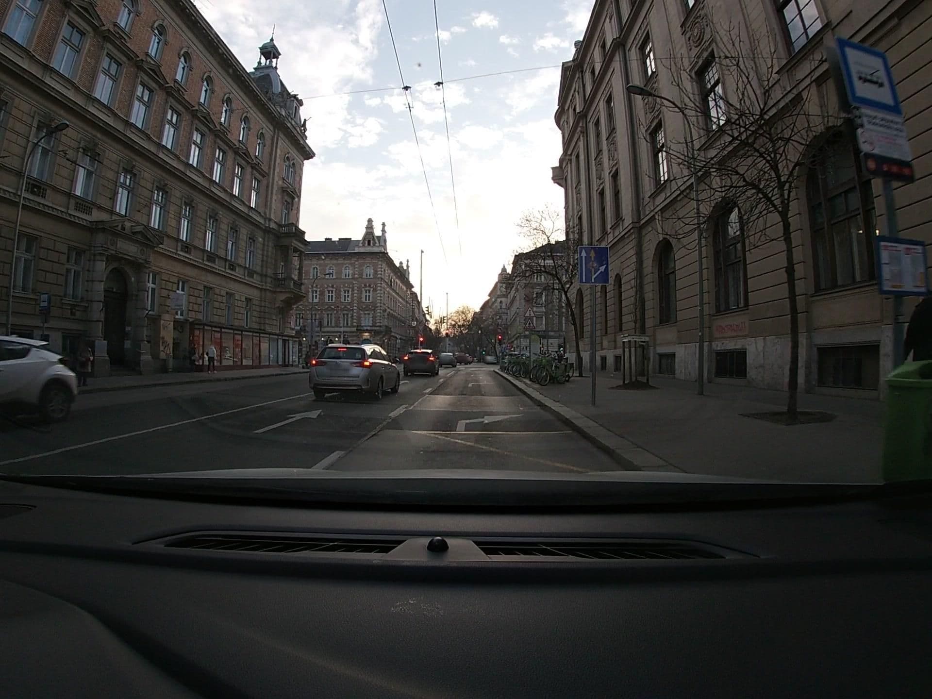 Street view near Chili Hostel, Budapest VI. kerület — © vst (CC BY-SA · Mapillary)