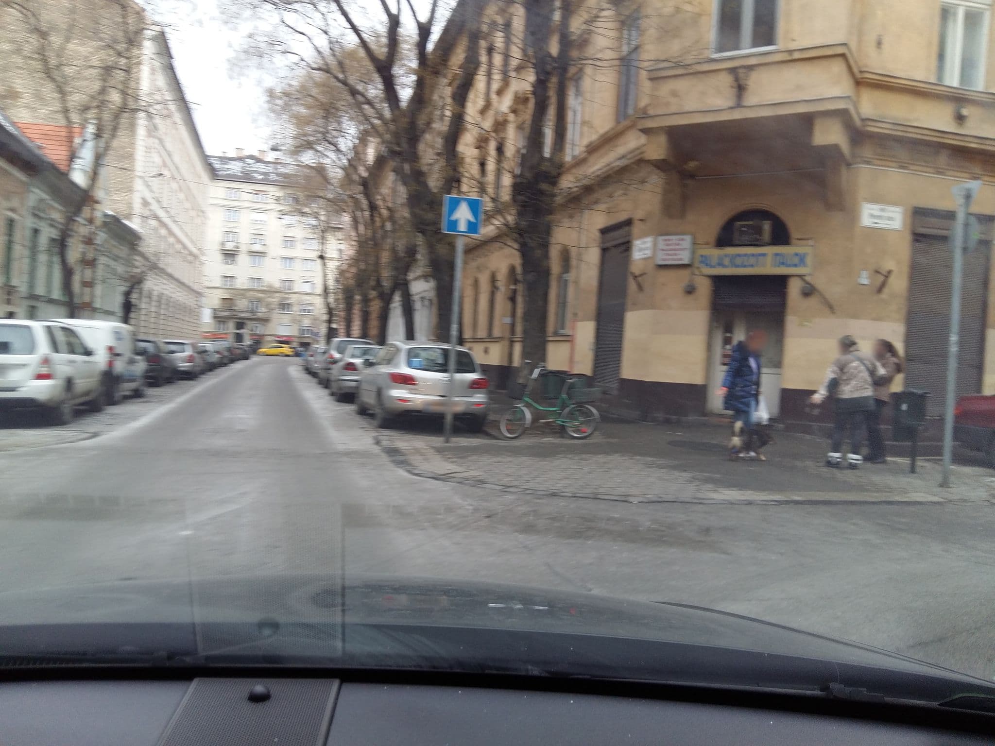 Street view near Belvárosi Cicapanzió, Erzsébetváros — © vst (CC BY-SA · Mapillary)