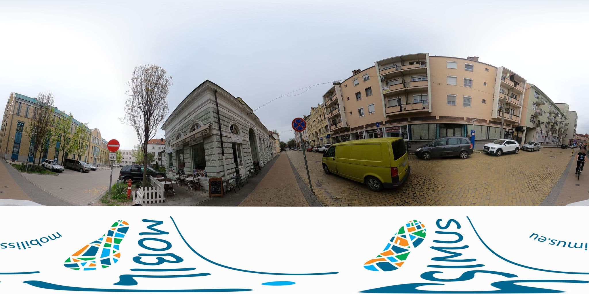 Street view near palma hotel, Kecskemét — © Antissimo (CC BY-SA · Mapillary)